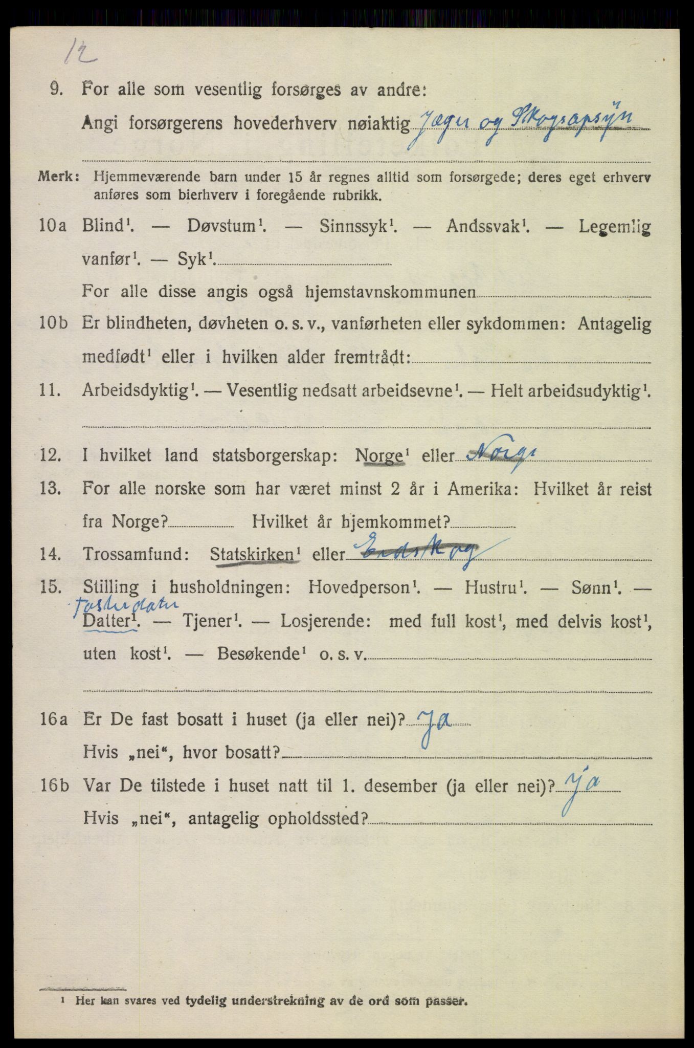 SAH, 1920 census for Eidskog, 1920, p. 11760