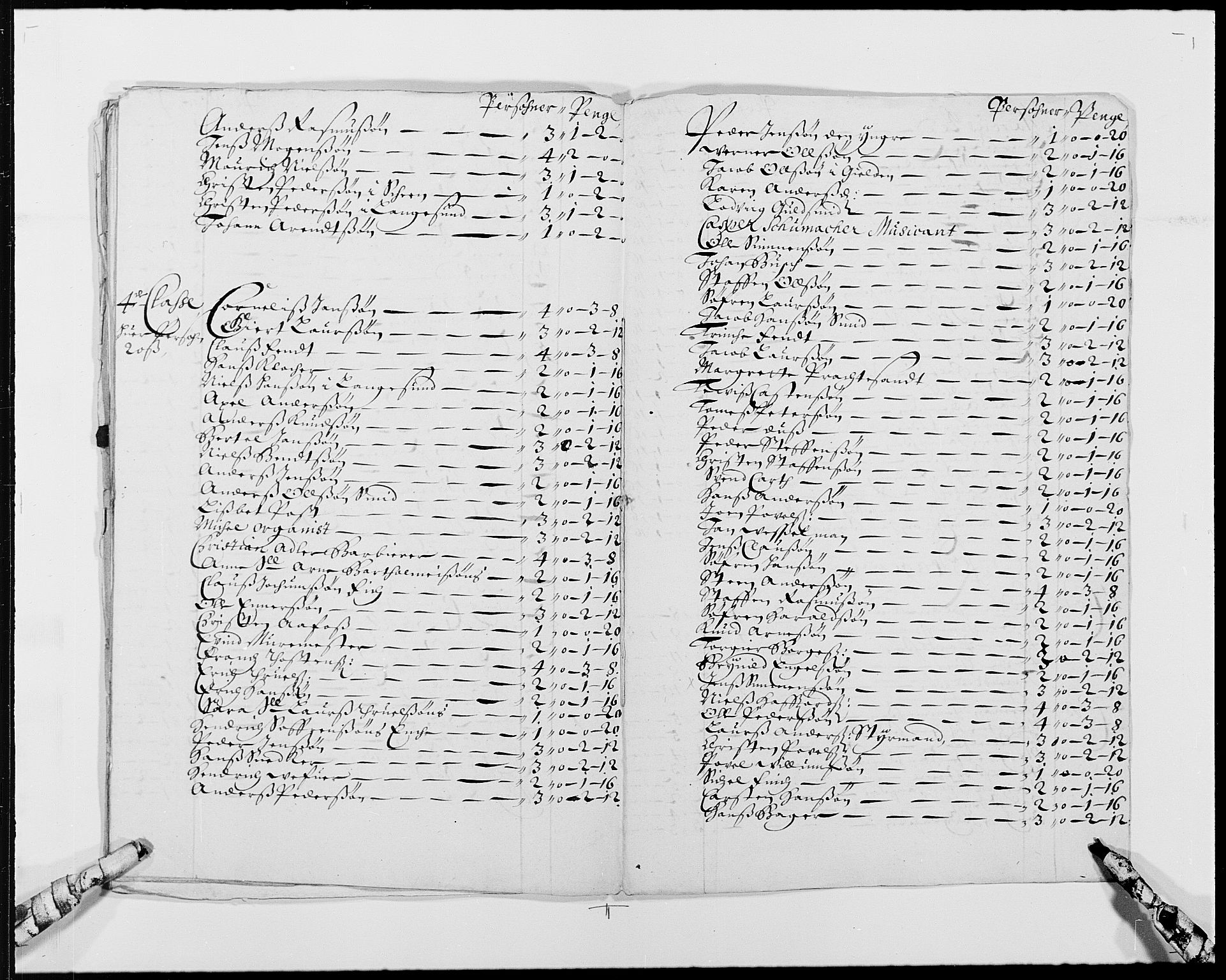 Rentekammeret inntil 1814, Reviderte regnskaper, Byregnskaper, RA/EA-4066/R/Rj/L0193: [J3] Kontribusjonsregnskap (med Langesund, Brevik, Porsgrunn og Kragerø), 1663-1691, p. 36