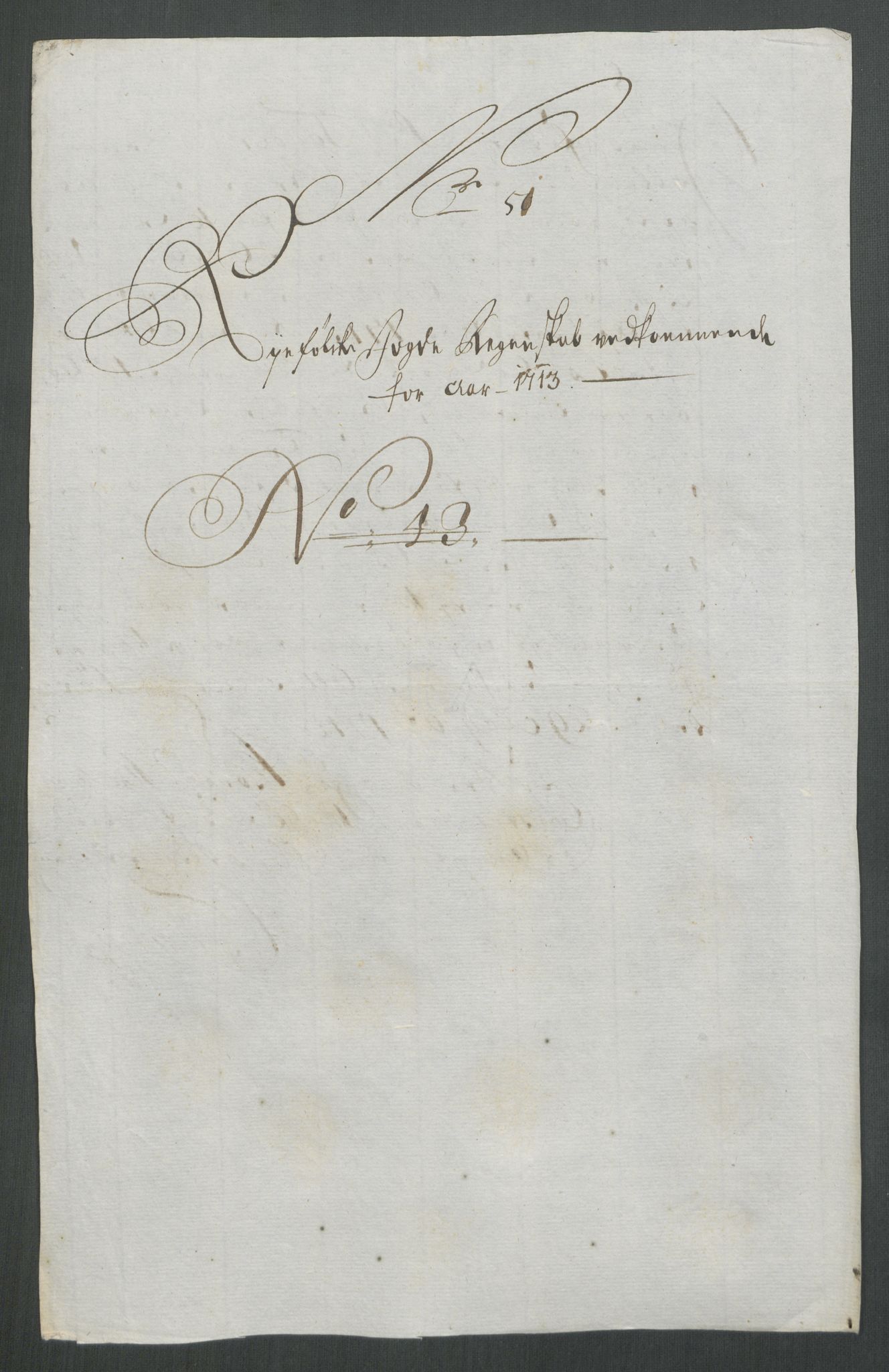 Rentekammeret inntil 1814, Reviderte regnskaper, Fogderegnskap, AV/RA-EA-4092/R47/L2866: Fogderegnskap Ryfylke, 1713, p. 304