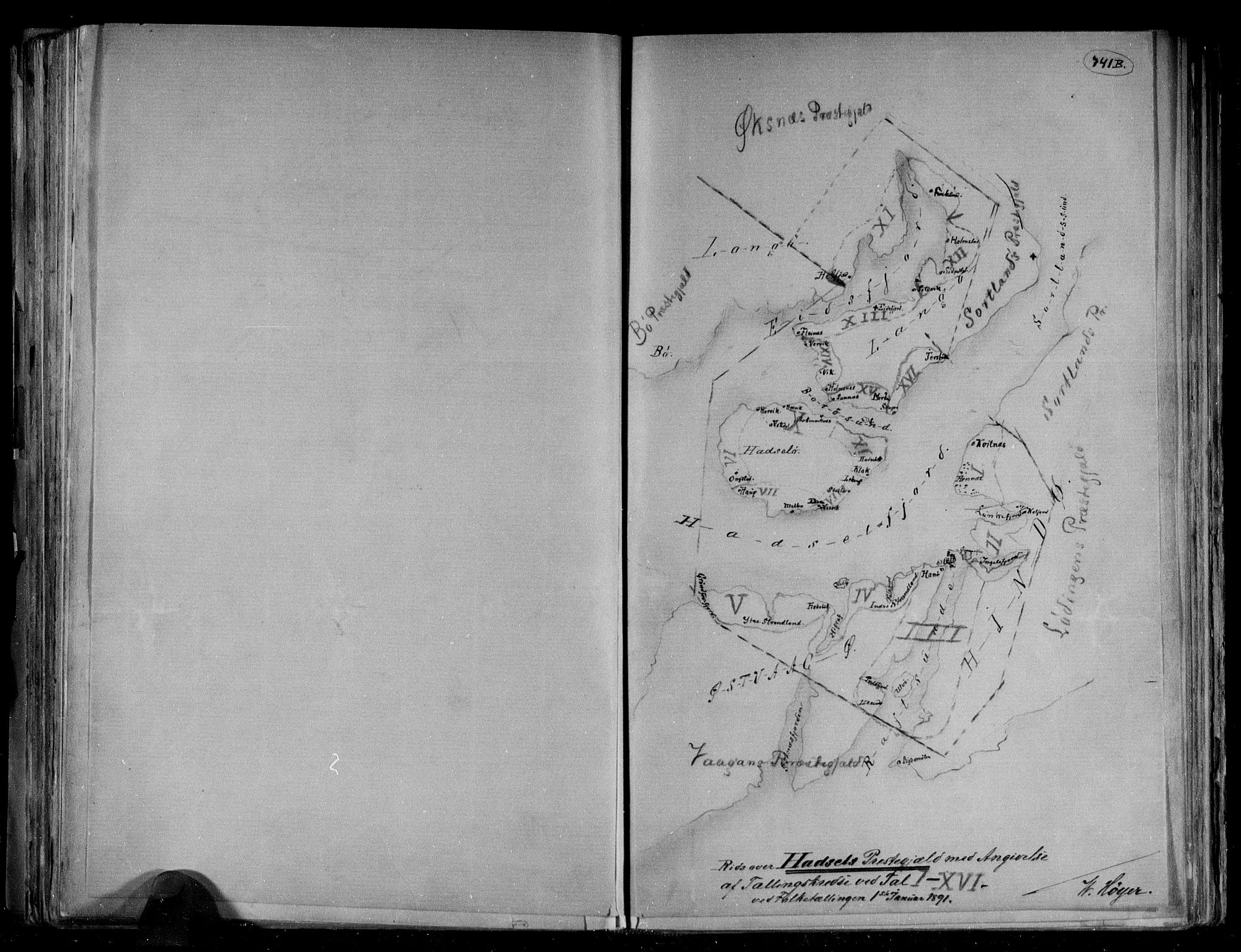 RA, 1891 census for 1866 Hadsel, 1891, p. 5