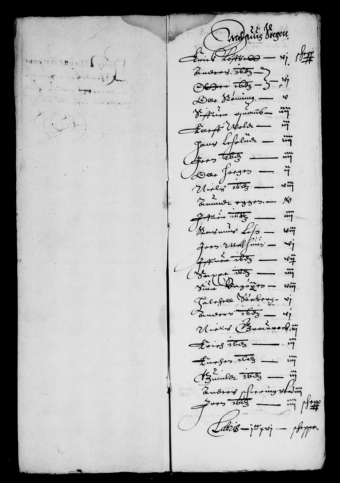 Rentekammeret inntil 1814, Reviderte regnskaper, Lensregnskaper, AV/RA-EA-5023/R/Rb/Rbw/L0047: Trondheim len, 1631-1632