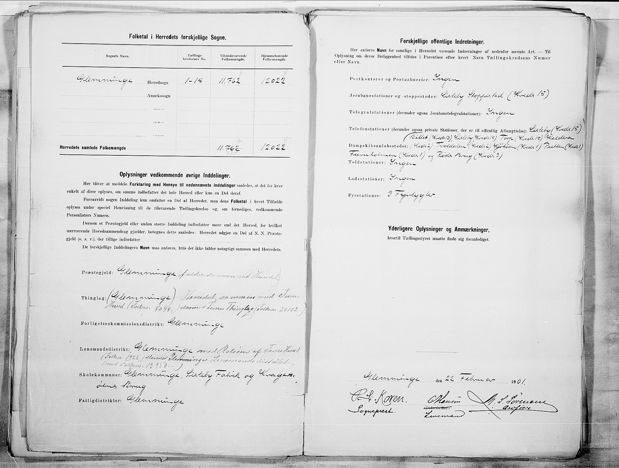 SAO, 1900 census for Glemmen, 1900, p. 3