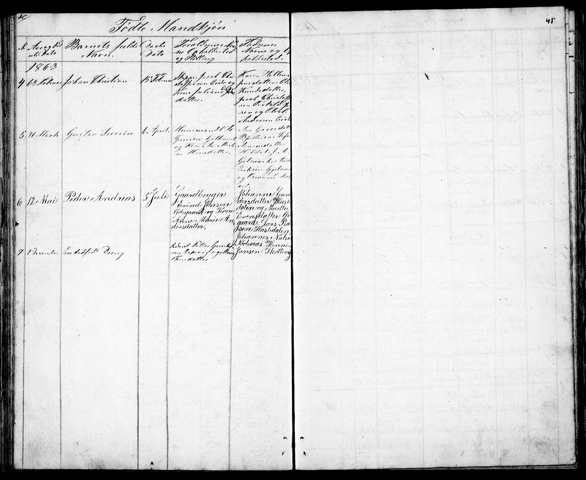 Hommedal sokneprestkontor, AV/SAK-1111-0023/F/Fb/Fba/L0002: Parish register (copy) no. B 2, 1841-1863, p. 41