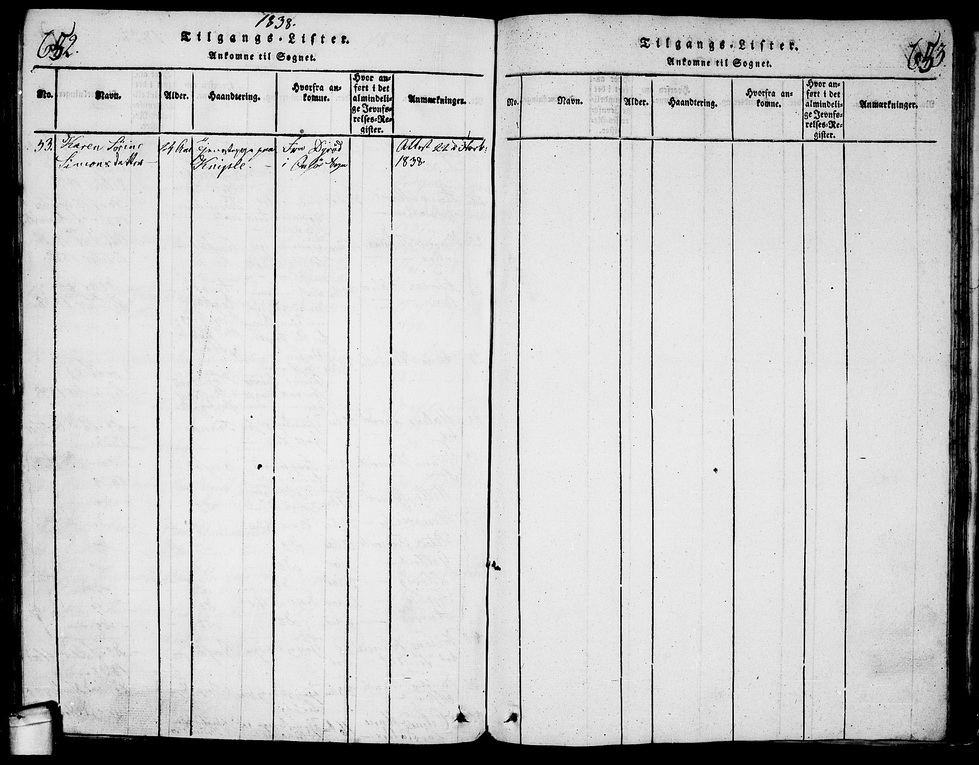 Glemmen prestekontor Kirkebøker, SAO/A-10908/G/Ga/L0001: Parish register (copy) no. 1, 1816-1838, p. 652-653