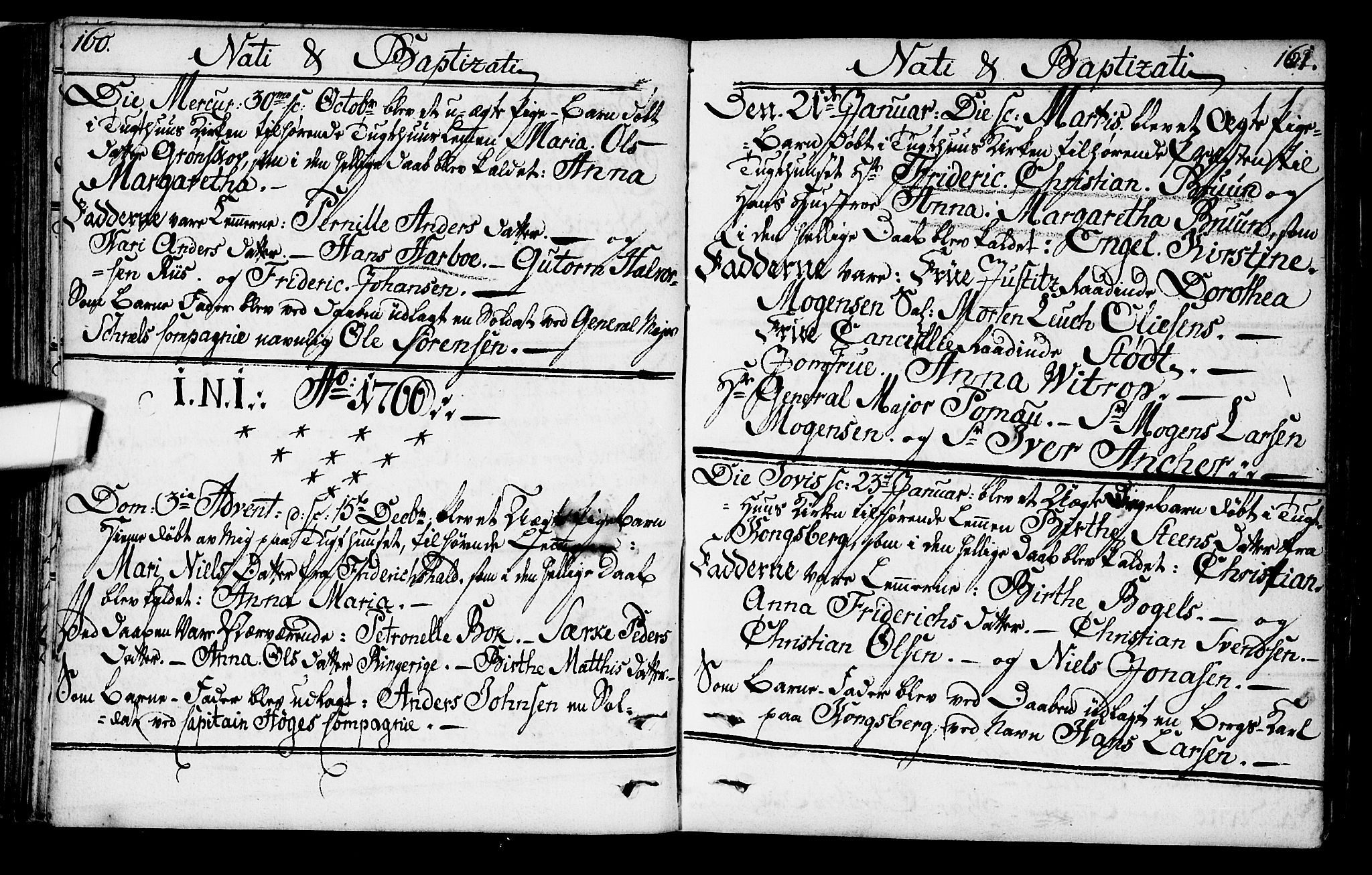 Kristiania tukthusprest Kirkebøker, AV/SAO-A-10881/F/Fa/L0001: Parish register (official) no. 1, 1758-1828, p. 160-161