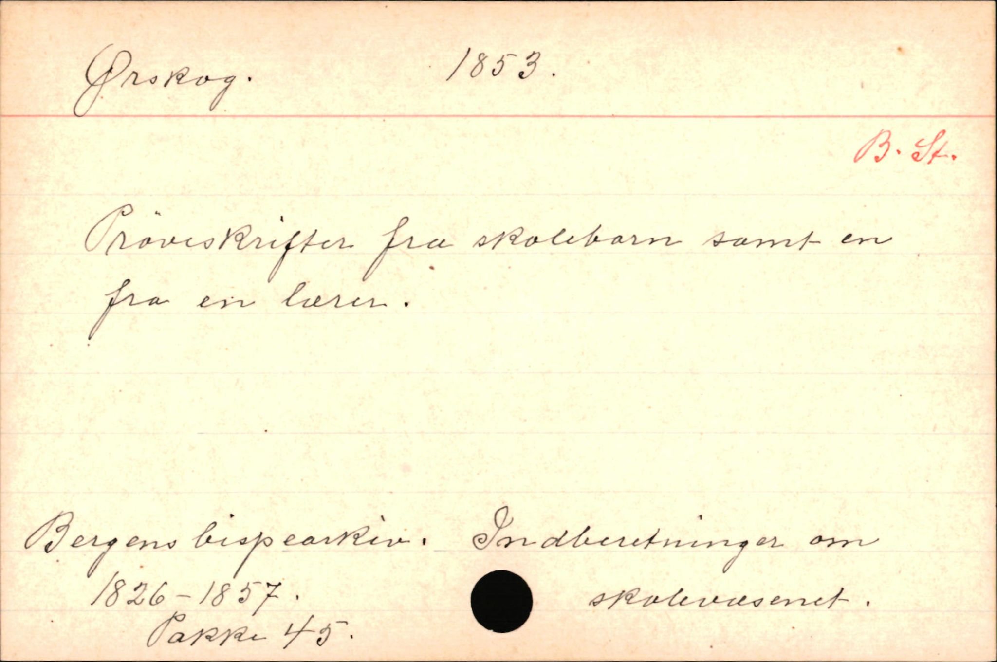 Haugen, Johannes - lærer, AV/SAB-SAB/PA-0036/01/L0001: Om klokkere og lærere, 1521-1904, p. 11181