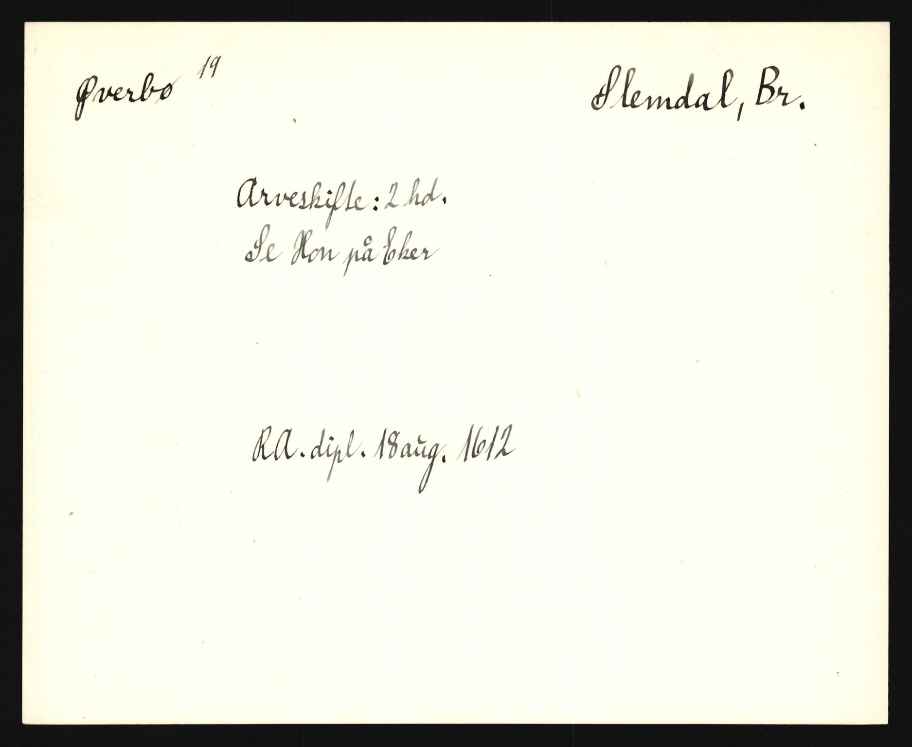 Riksarkivets diplomsamling, AV/RA-EA-5965/F35/F35e/L0020: Registreringssedler Telemark 1, 1400-1700, p. 231