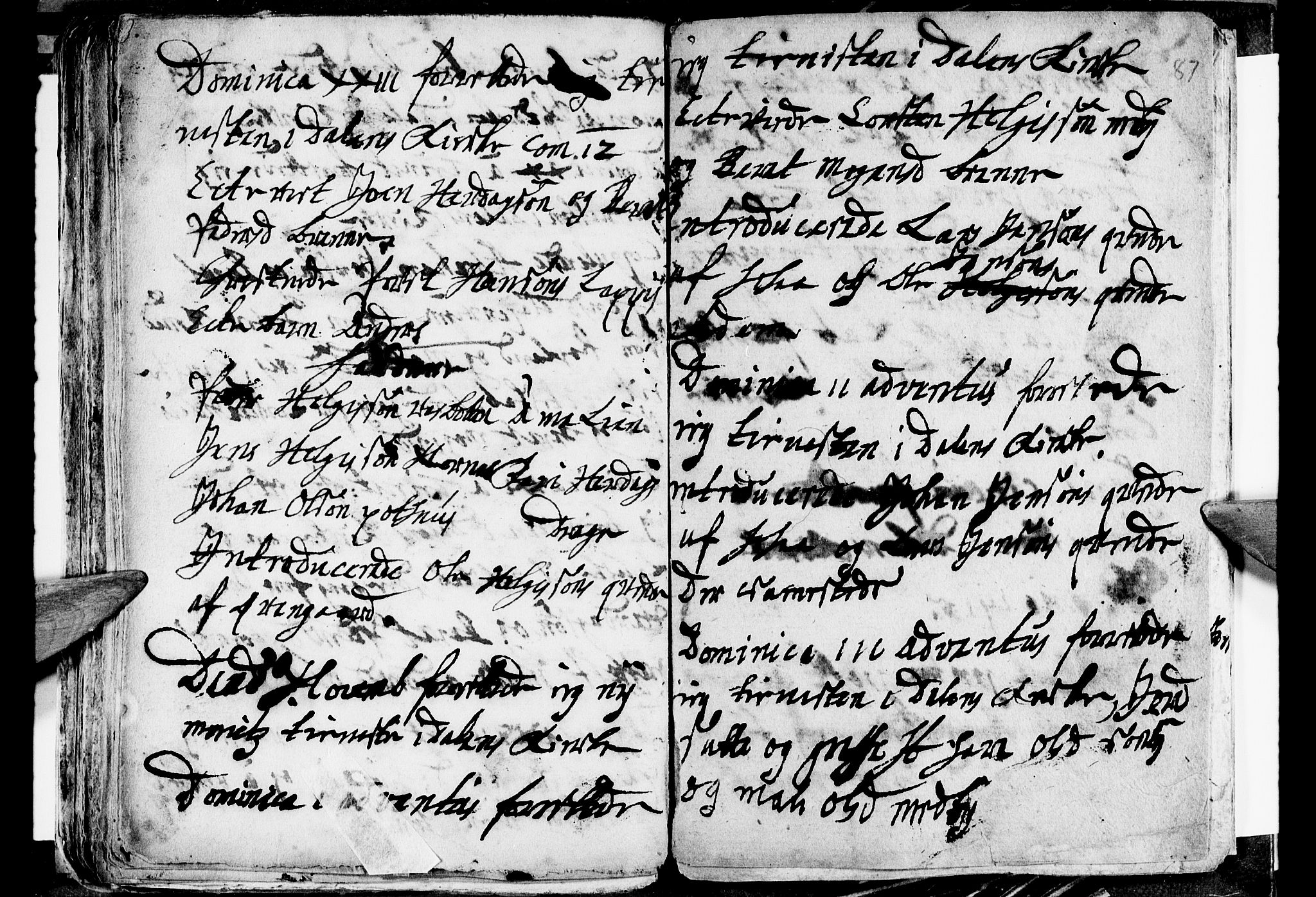 Ministerialprotokoller, klokkerbøker og fødselsregistre - Nordland, SAT/A-1459/847/L0661: Parish register (official) no. 847A01, 1708-1717, p. 87