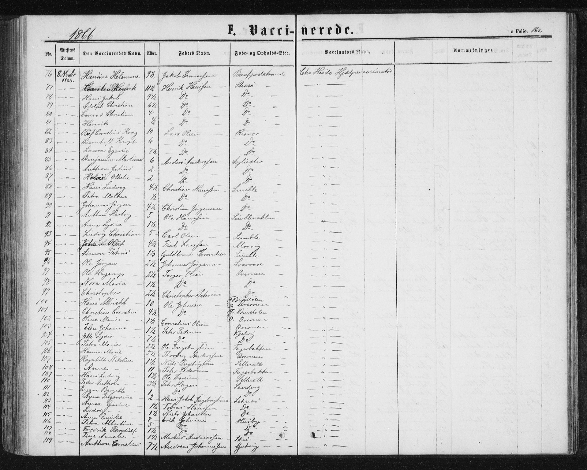 Ministerialprotokoller, klokkerbøker og fødselsregistre - Nord-Trøndelag, SAT/A-1458/788/L0696: Parish register (official) no. 788A03, 1863-1877, p. 162