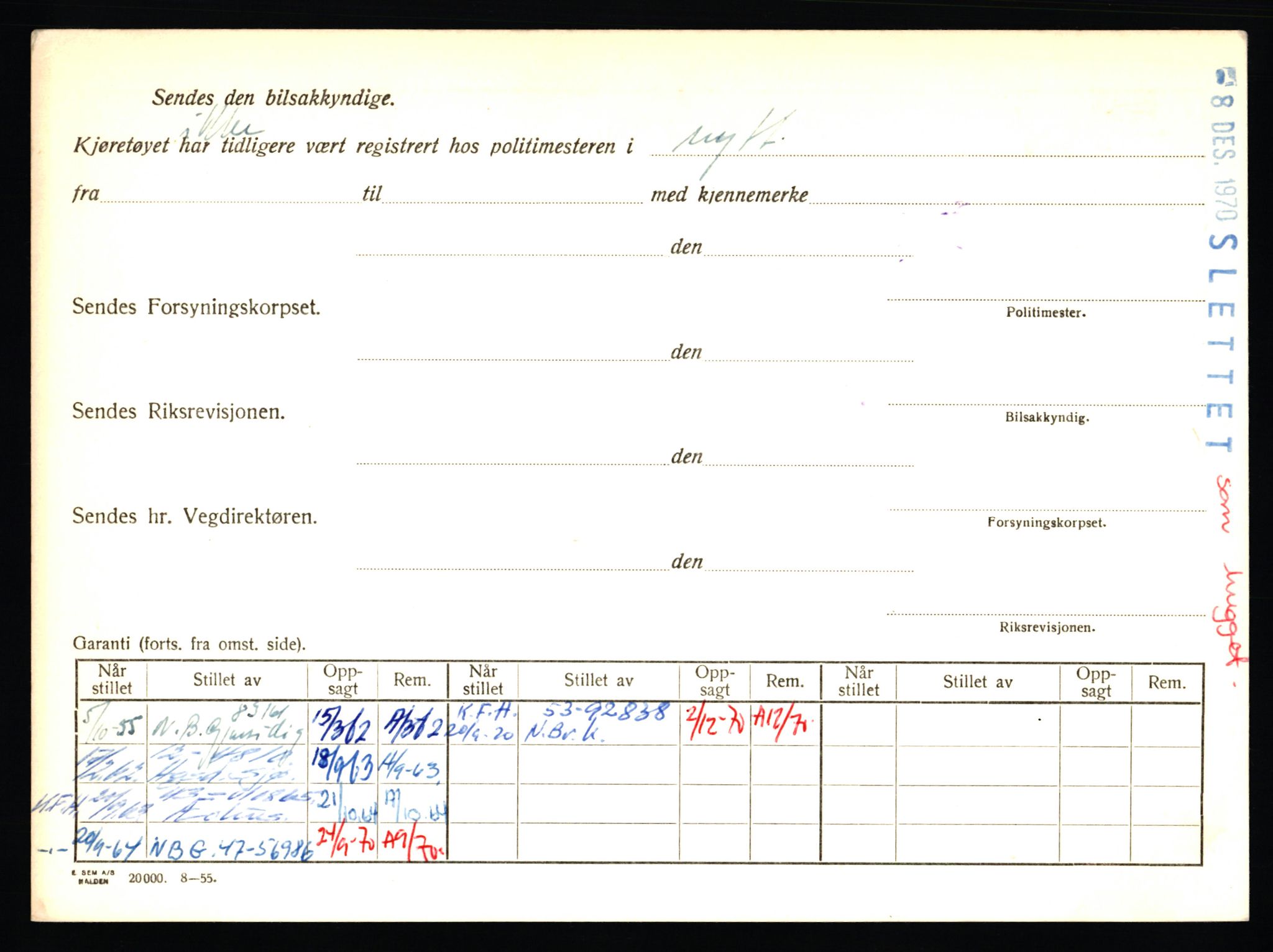 Stavanger trafikkstasjon, SAST/A-101942/0/F/L0047: L-28400 - L-29099, 1930-1971, p. 1064