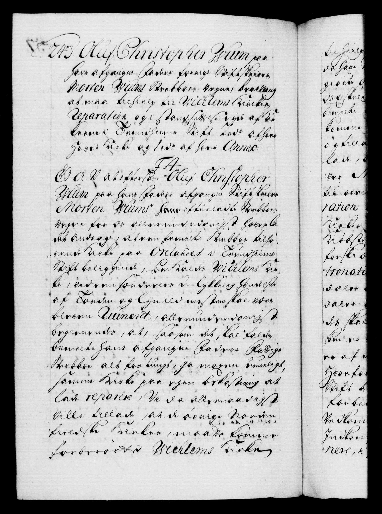 Danske Kanselli 1572-1799, AV/RA-EA-3023/F/Fc/Fca/Fcaa/L0025: Norske registre, 1726-1728, p. 457b