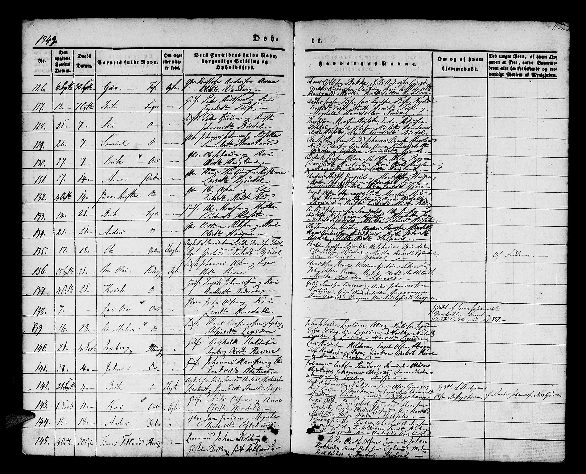 Os sokneprestembete, AV/SAB-A-99929: Parish register (official) no. A 15, 1839-1851, p. 113