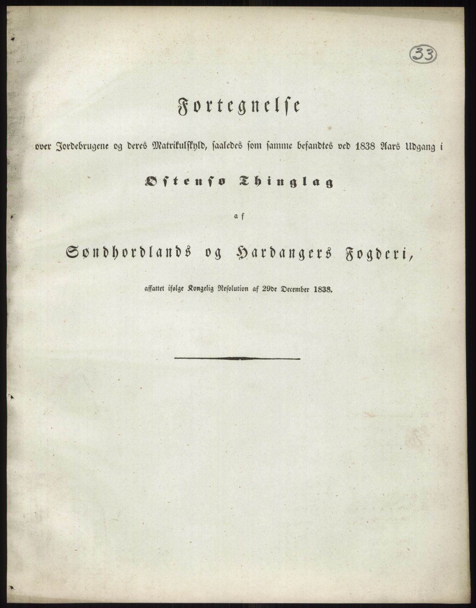 Andre publikasjoner, PUBL/PUBL-999/0002/0011: Bind 11 - Søndre Bergenhus amt: Sunnhordland og Hardanger fogderi, Stamhuset Rosendals gods og Lyse klosters gods, 1838, p. 57