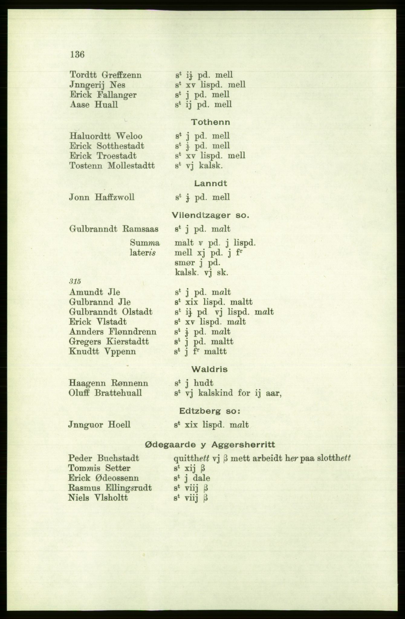 Publikasjoner utgitt av Arkivverket, PUBL/PUBL-001/C/0001: Bind 1: Rekneskap for Akershus len 1557-1558, 1557-1558, p. 136