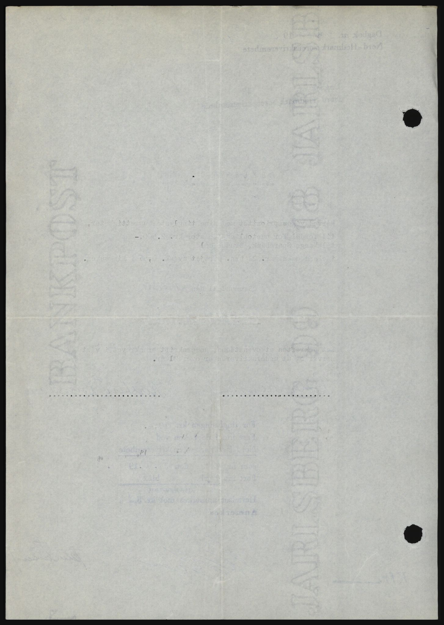 Nord-Hedmark sorenskriveri, AV/SAH-TING-012/H/Hc/L0016: Mortgage book no. 16, 1962-1962, Diary no: : 4289/1962