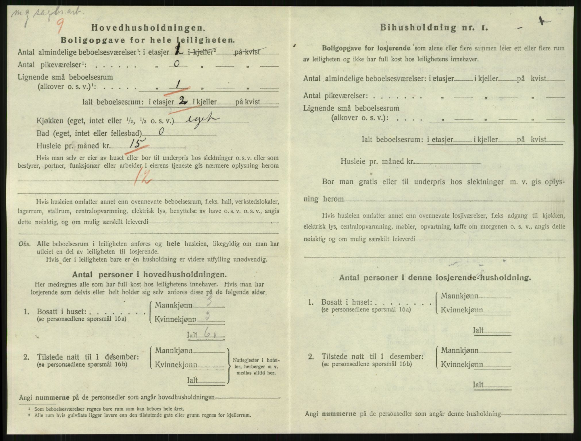 SAT, 1920 census for Namsos, 1920, p. 1622
