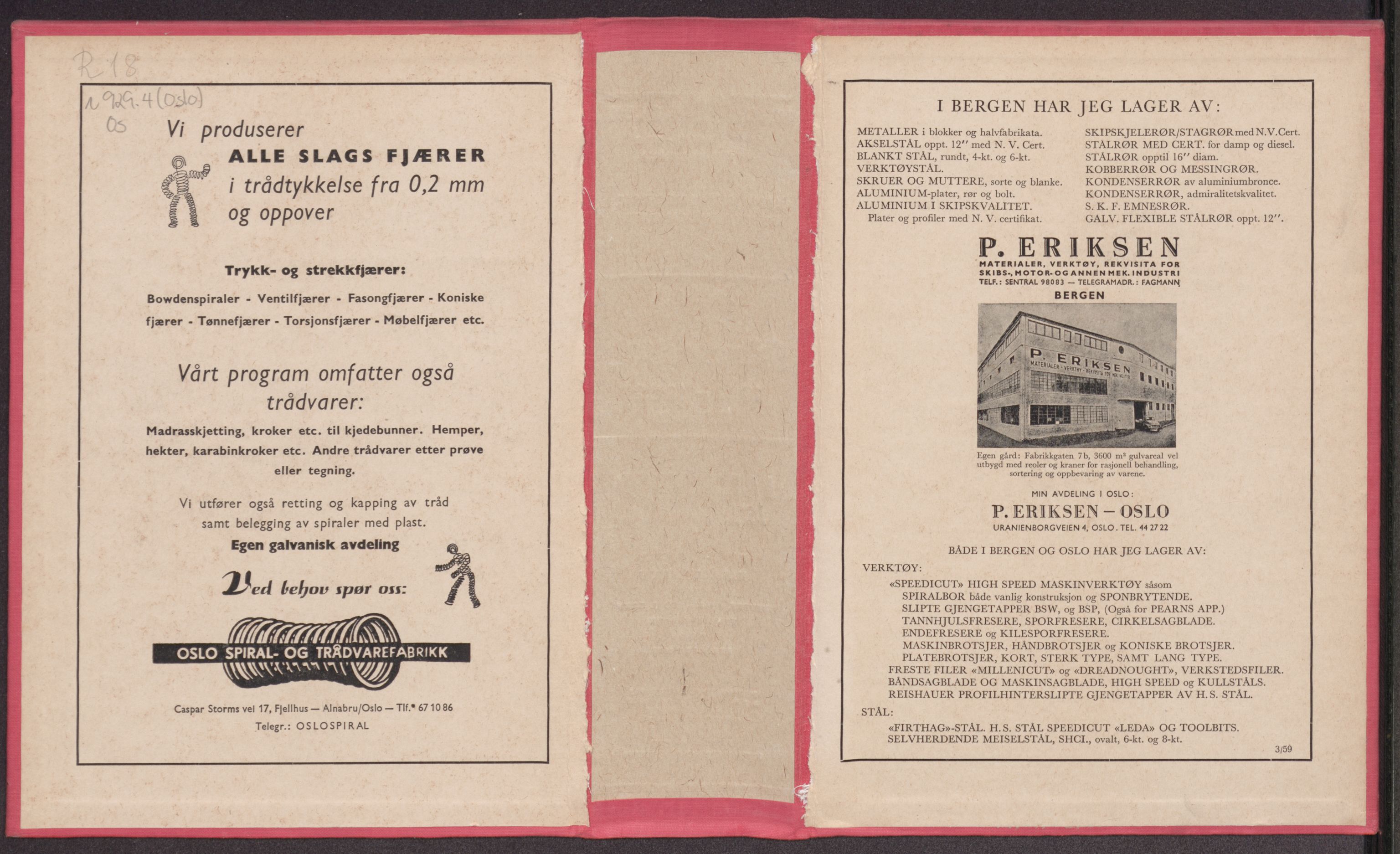 Kristiania/Oslo adressebok, PUBL/-, 1961-1962