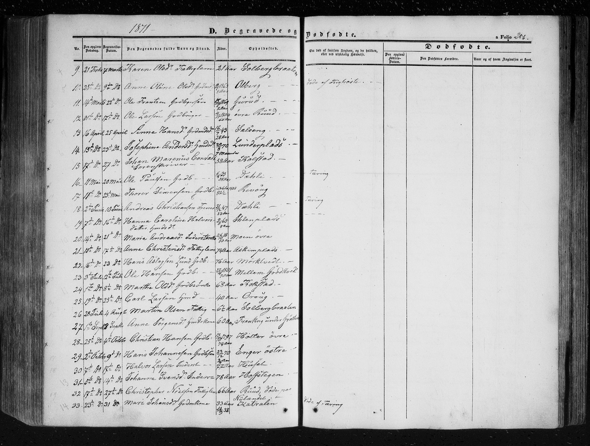 Askim prestekontor Kirkebøker, SAO/A-10900/F/Fa/L0005: Parish register (official) no. 5, 1847-1879, p. 286