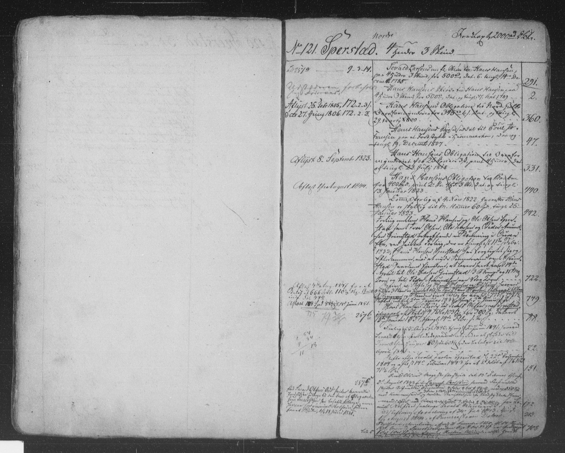 Nord-Gudbrandsdal tingrett, SAH/TING-002/H/Ha/Hab/L0003: Mortgage register no. 3, 1785-1864, p. 175