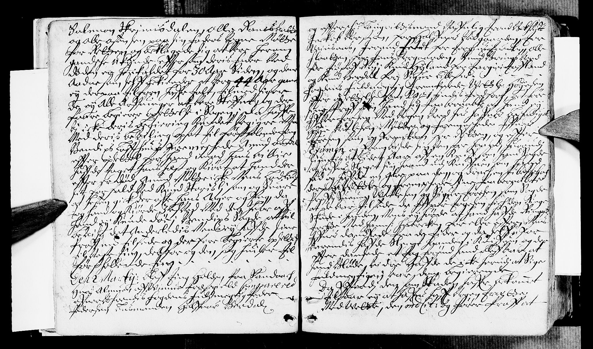 Vest-Telemark sorenskriveri, AV/SAKO-A-134/F/Fa/L0015: Tingbok, 1692-1697, p. 12