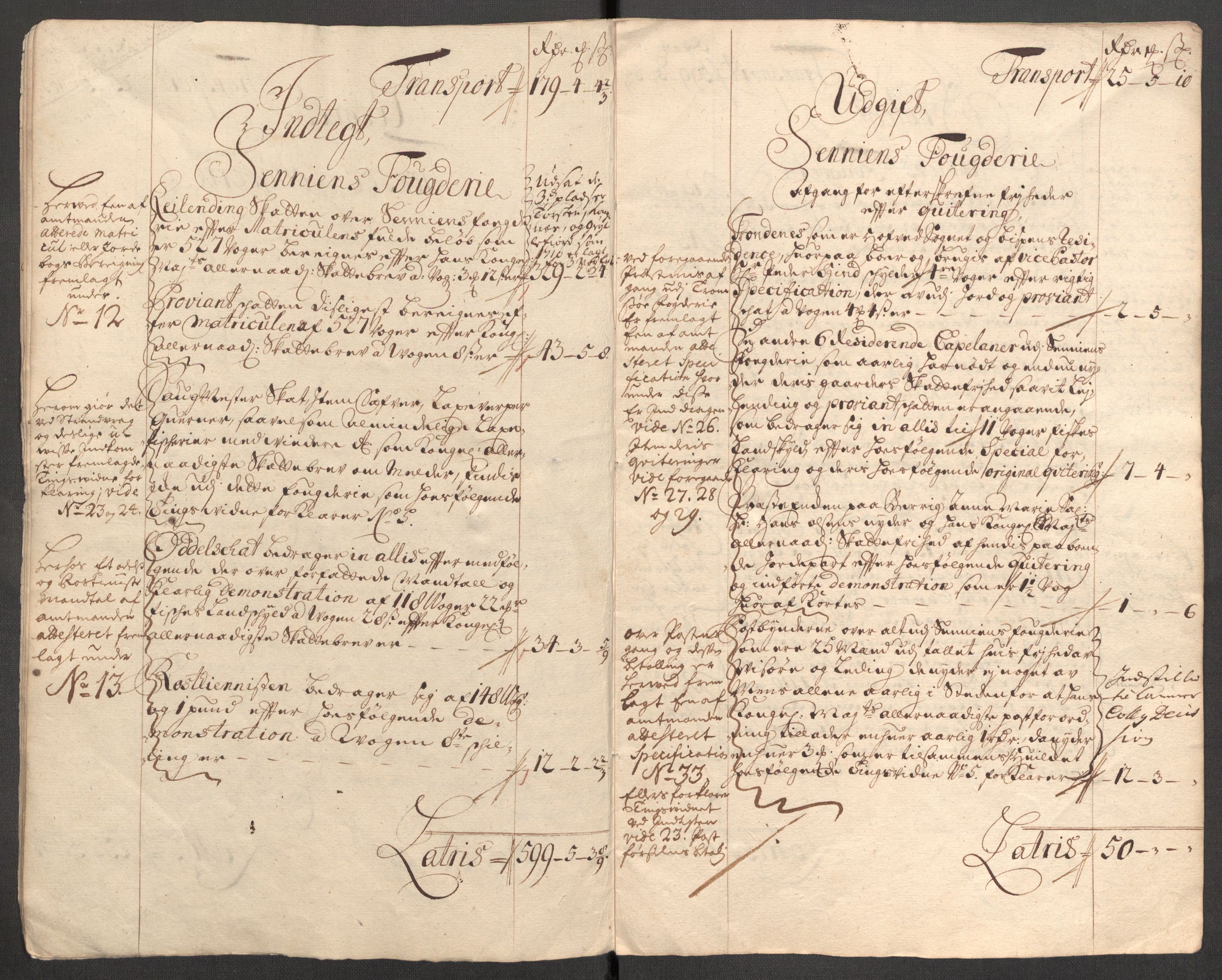 Rentekammeret inntil 1814, Reviderte regnskaper, Fogderegnskap, AV/RA-EA-4092/R68/L4758: Fogderegnskap Senja og Troms, 1711-1712, p. 304