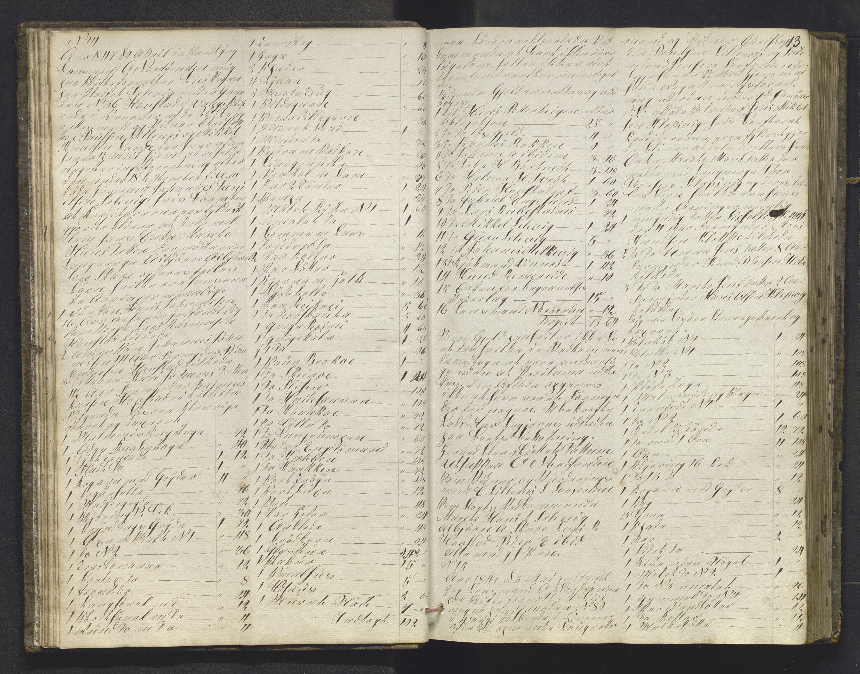 Lensmannen i Sund og Austevoll, AV/SAB-A-35201/0006/L0008: Registreringsprotokoll, 1846-1860, p. 12b-13a