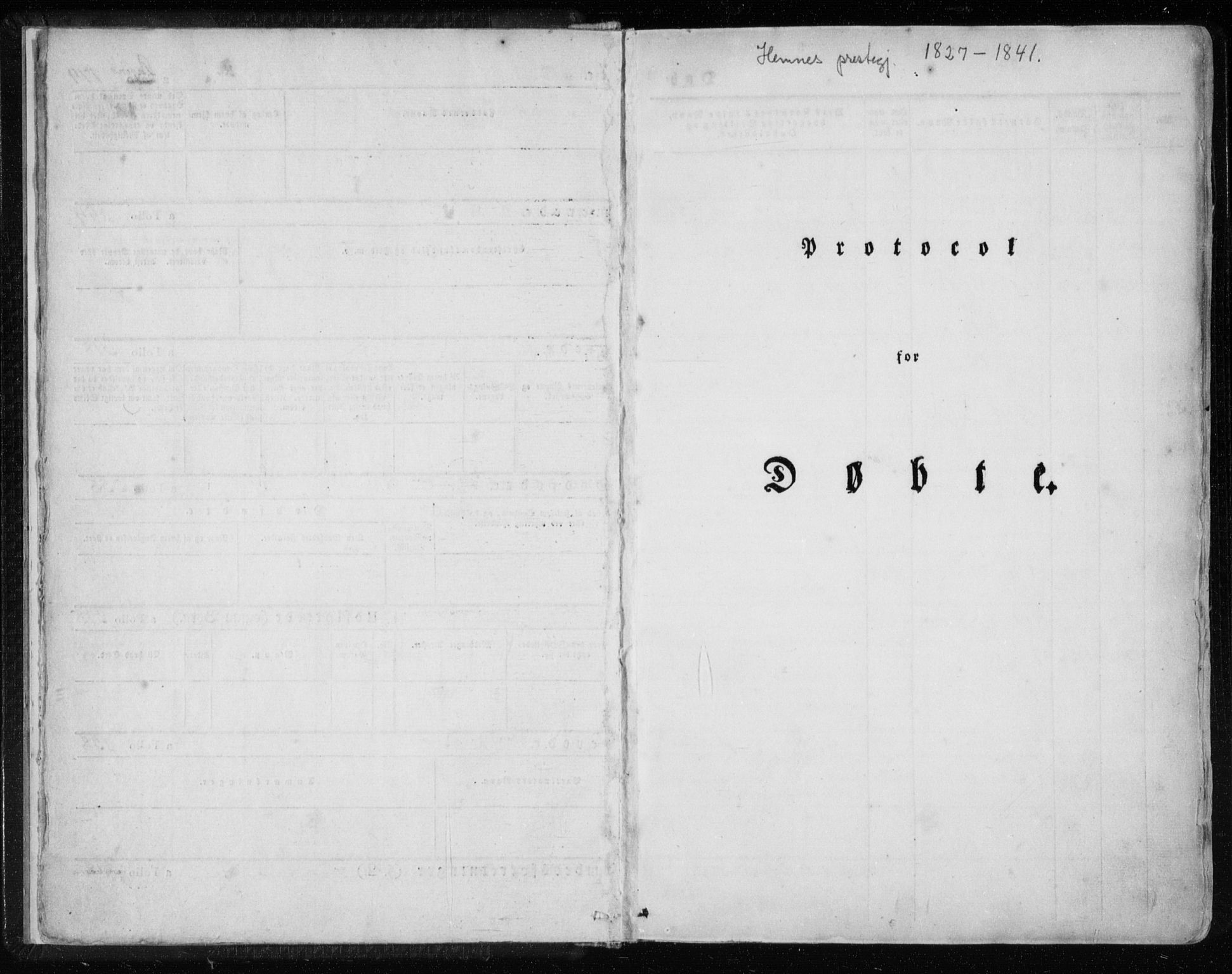Ministerialprotokoller, klokkerbøker og fødselsregistre - Nordland, SAT/A-1459/825/L0354: Parish register (official) no. 825A08, 1826-1841