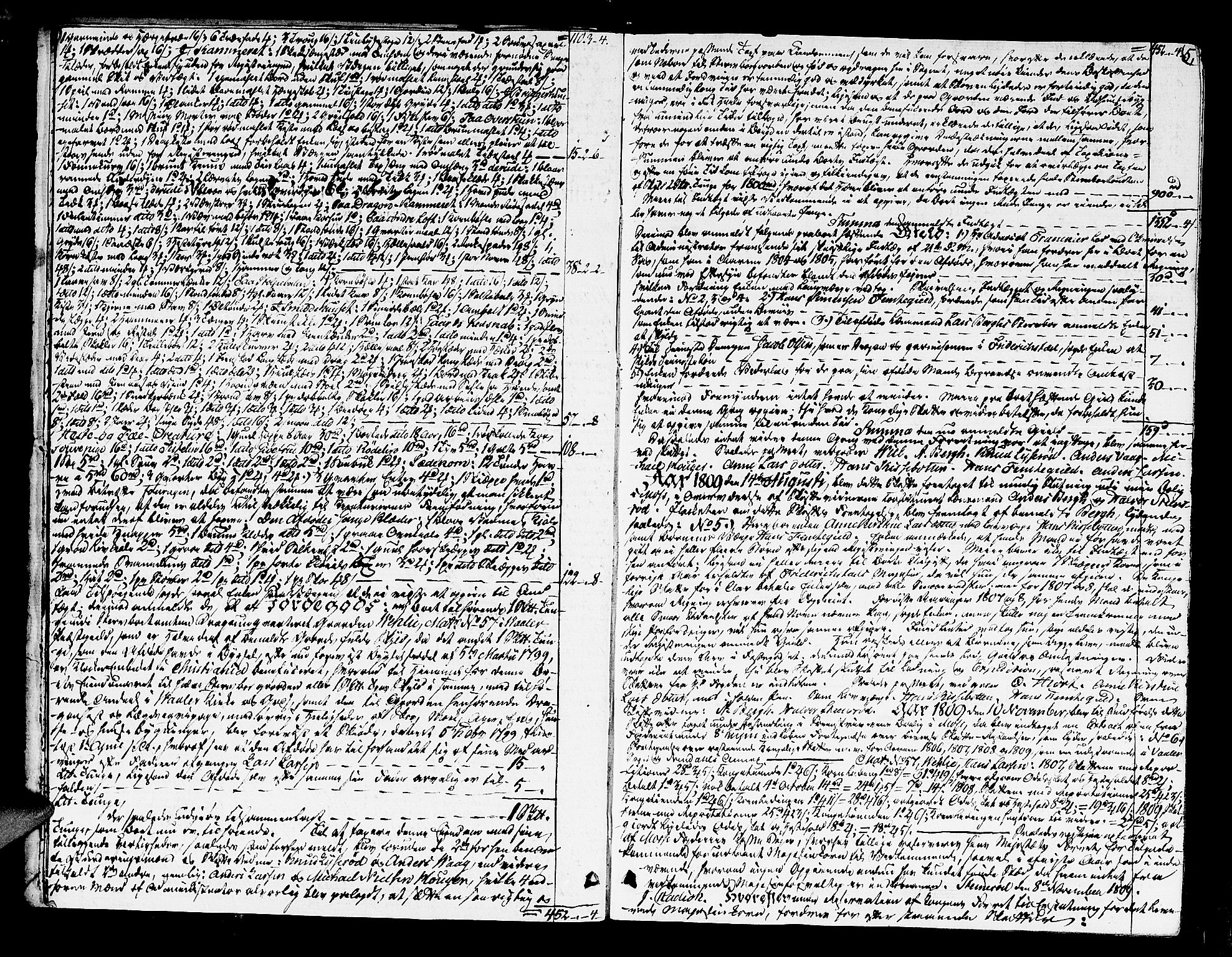 Moss sorenskriveri, SAO/A-10168, 1809-1812, p. 4b-5a