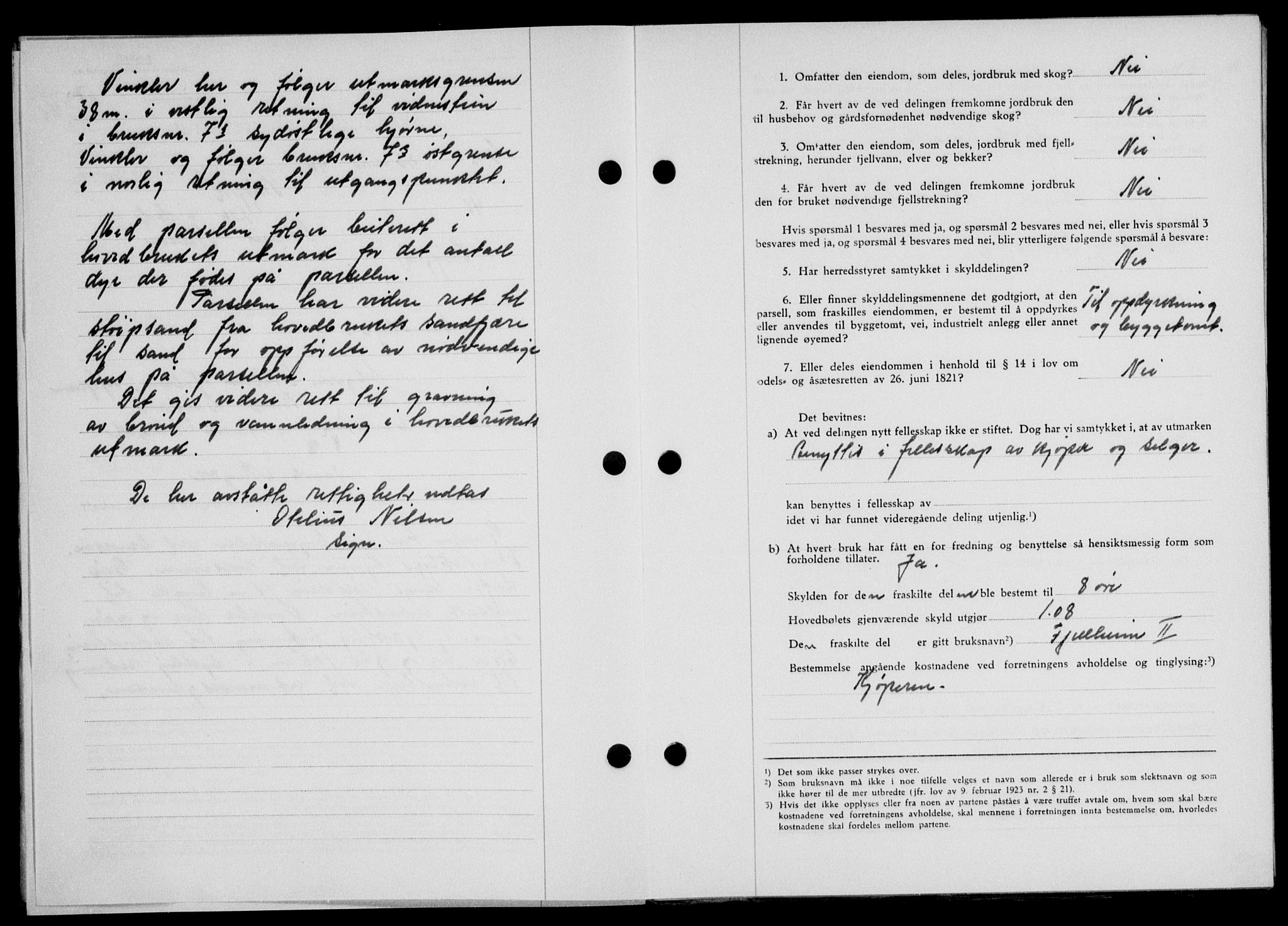 Lofoten sorenskriveri, SAT/A-0017/1/2/2C/L0014a: Mortgage book no. 14a, 1946-1946, Diary no: : 570/1946