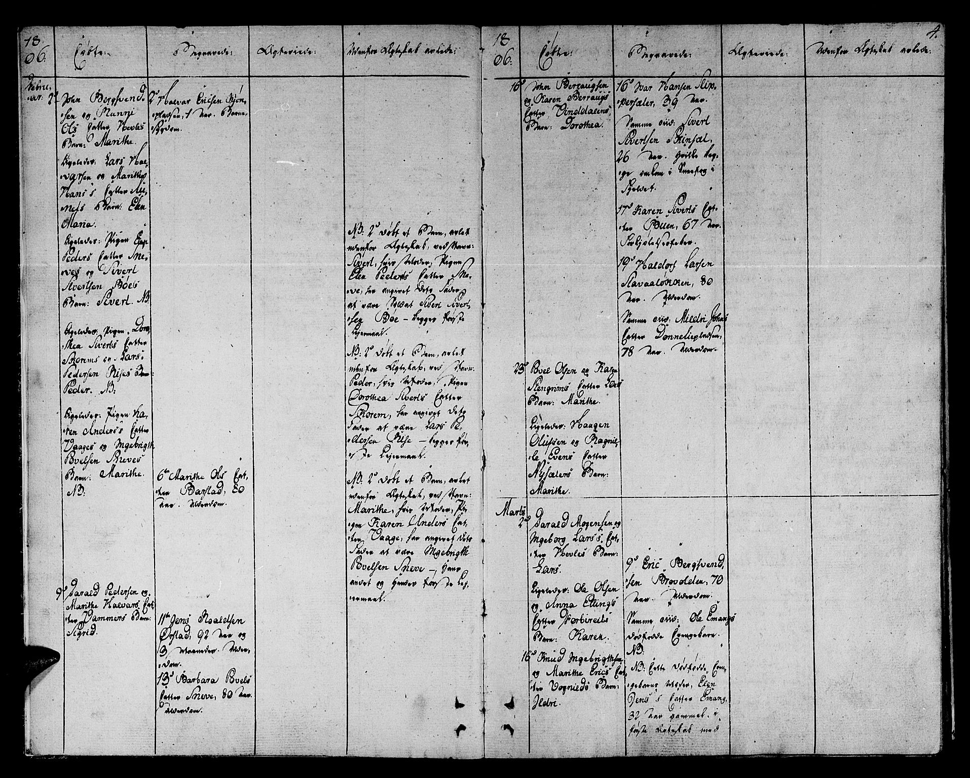 Ministerialprotokoller, klokkerbøker og fødselsregistre - Sør-Trøndelag, AV/SAT-A-1456/678/L0894: Parish register (official) no. 678A04, 1806-1815, p. 4