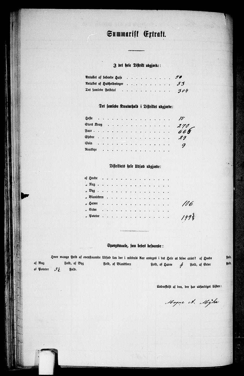 RA, 1865 census for Hosanger, 1865, p. 89