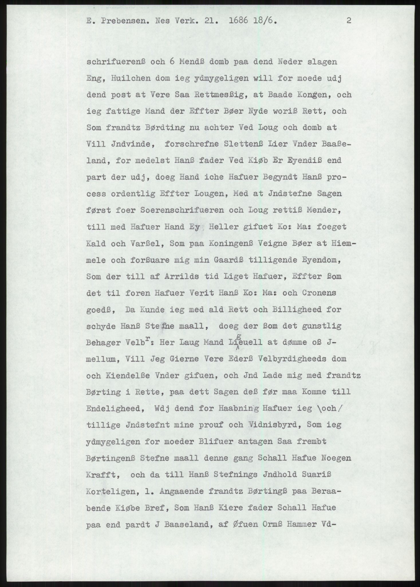 Samlinger til kildeutgivelse, Diplomavskriftsamlingen, AV/RA-EA-4053/H/Ha, p. 152