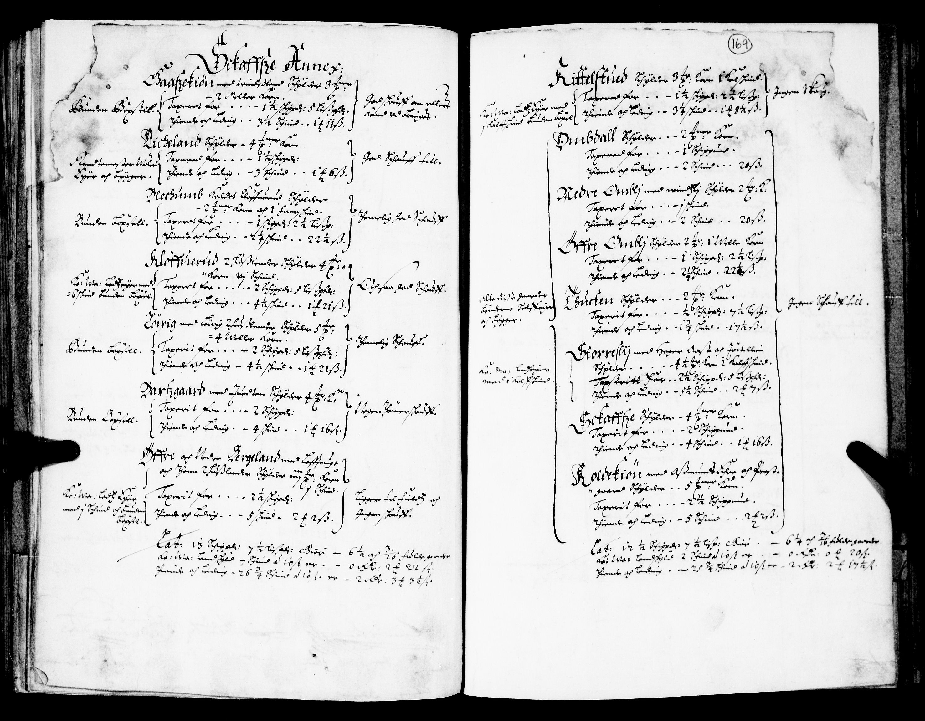 Rentekammeret inntil 1814, Realistisk ordnet avdeling, AV/RA-EA-4070/N/Nb/Nba/L0026: Nedre og Øvre Telemark fogderi, 1667, p. 168b-169a