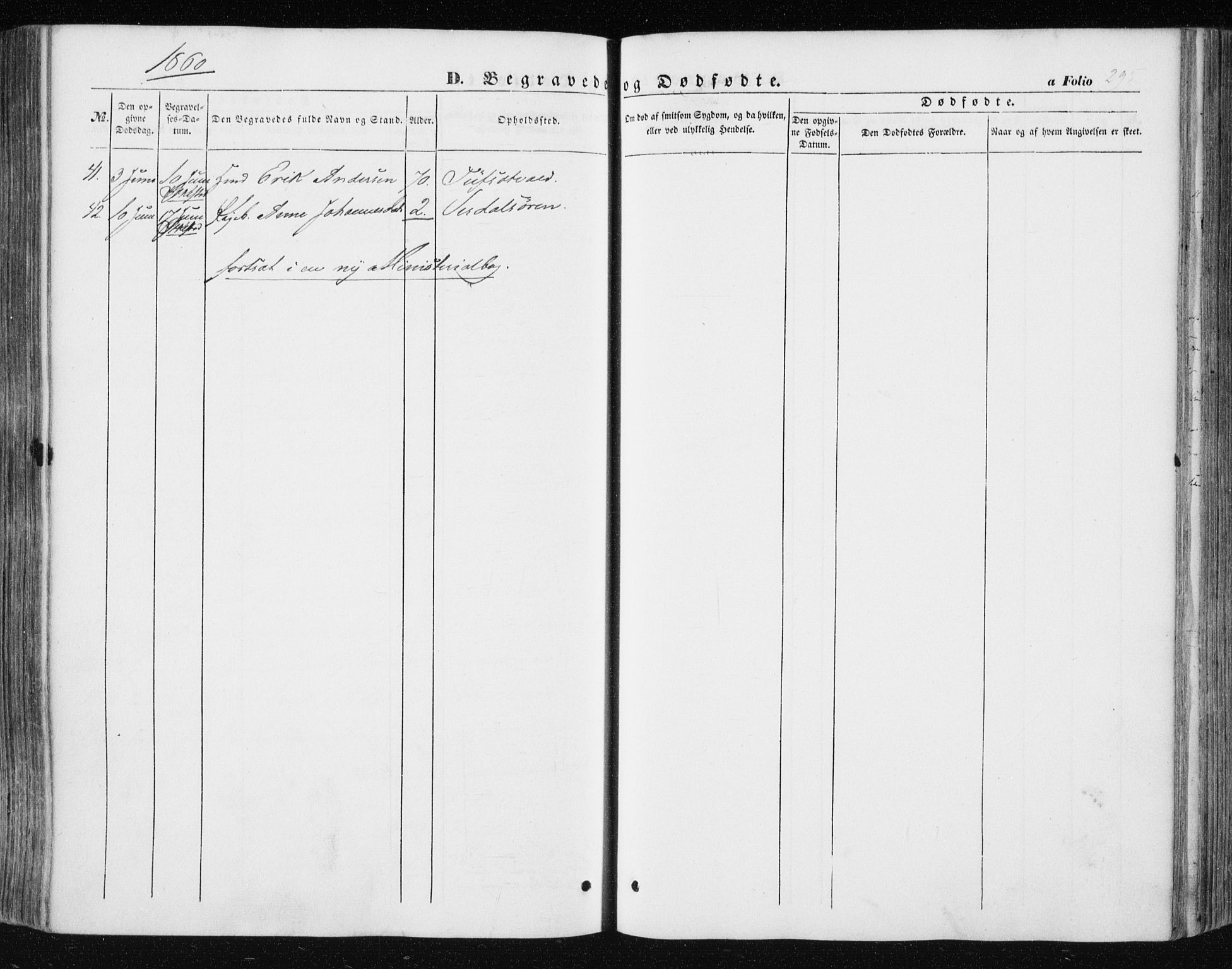 Ministerialprotokoller, klokkerbøker og fødselsregistre - Nord-Trøndelag, AV/SAT-A-1458/723/L0240: Parish register (official) no. 723A09, 1852-1860, p. 295