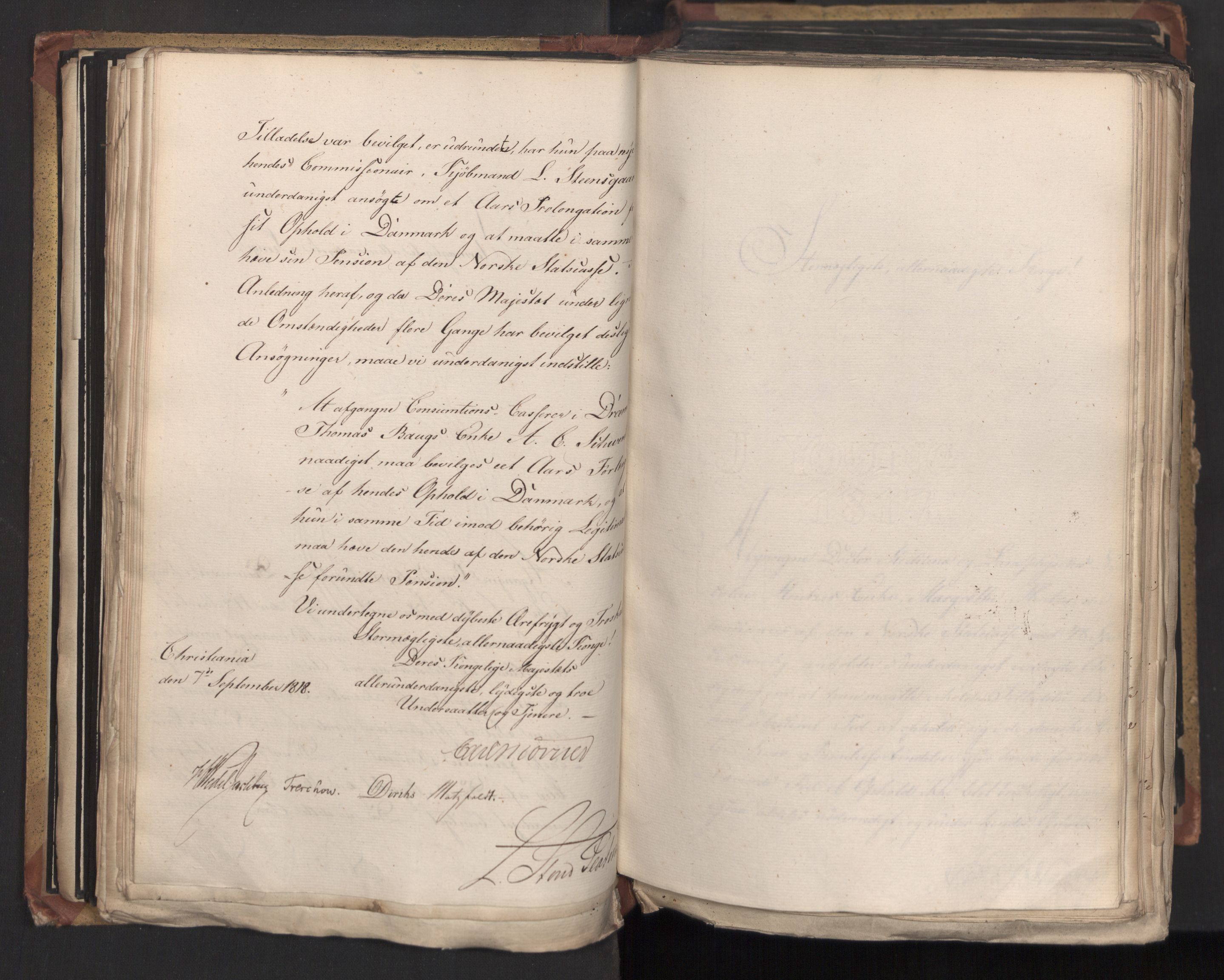 Statsrådsavdelingen i Stockholm, AV/RA-S-1003/D/Da/L0015: Regjeringsinnstillinger nr. 3058-3300, 1818, p. 95