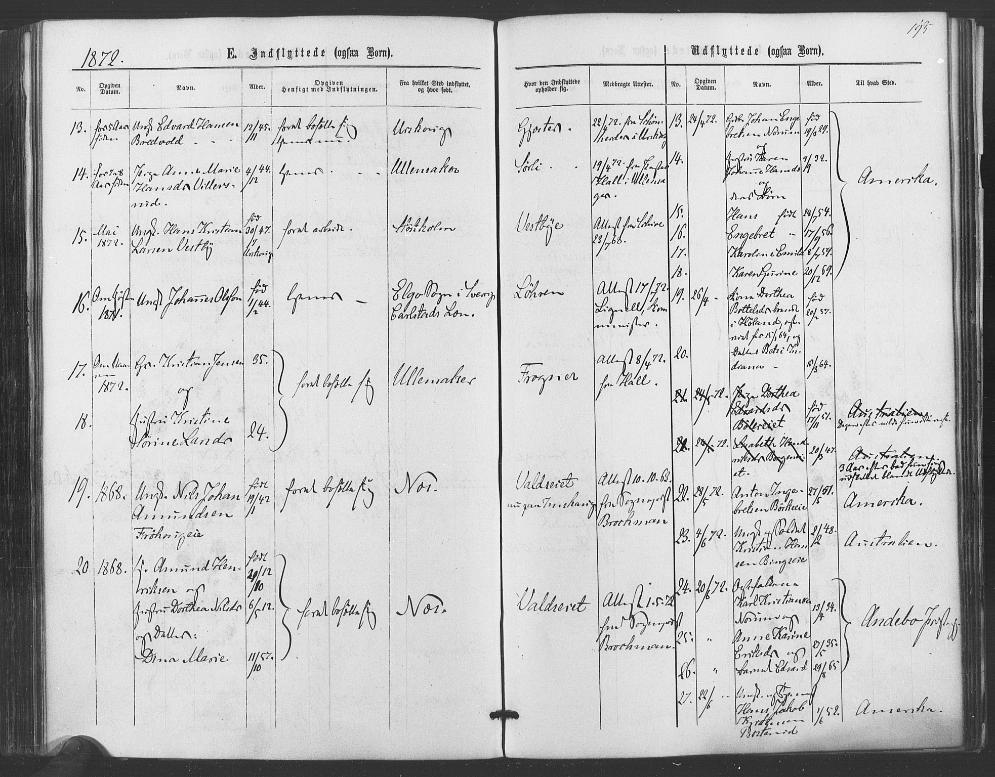 Sørum prestekontor Kirkebøker, AV/SAO-A-10303/F/Fa/L0006: Parish register (official) no. I 6, 1864-1877, p. 195