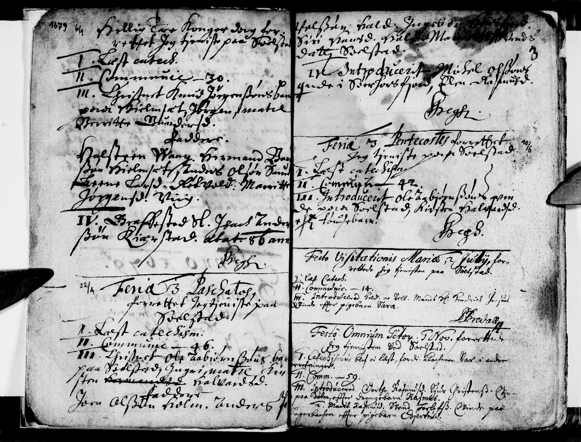 Ministerialprotokoller, klokkerbøker og fødselsregistre - Nordland, SAT/A-1459/811/L0164: Parish register (official) no. 811A01, 1677-1762, p. 3
