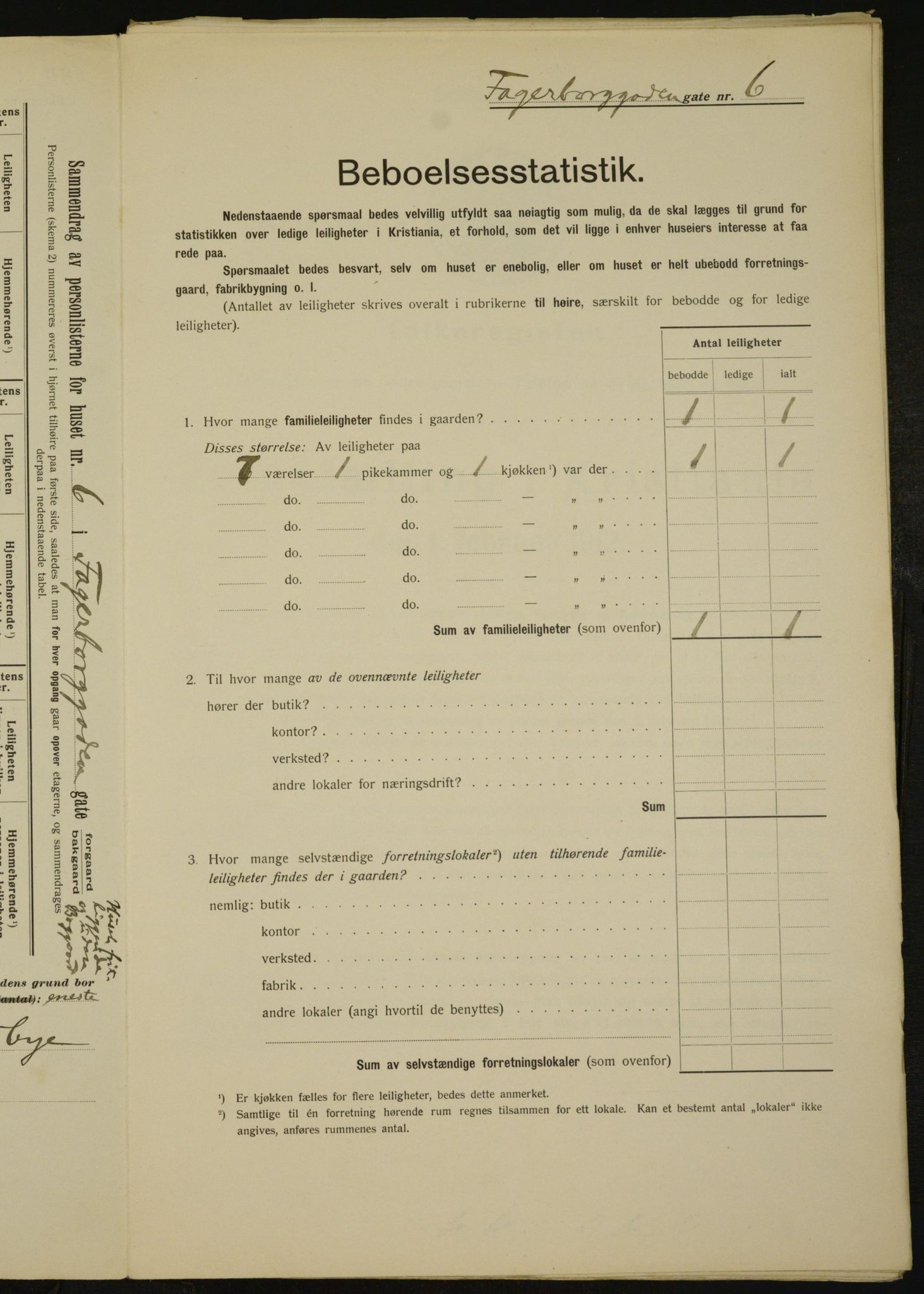 OBA, Municipal Census 1912 for Kristiania, 1912, p. 22883