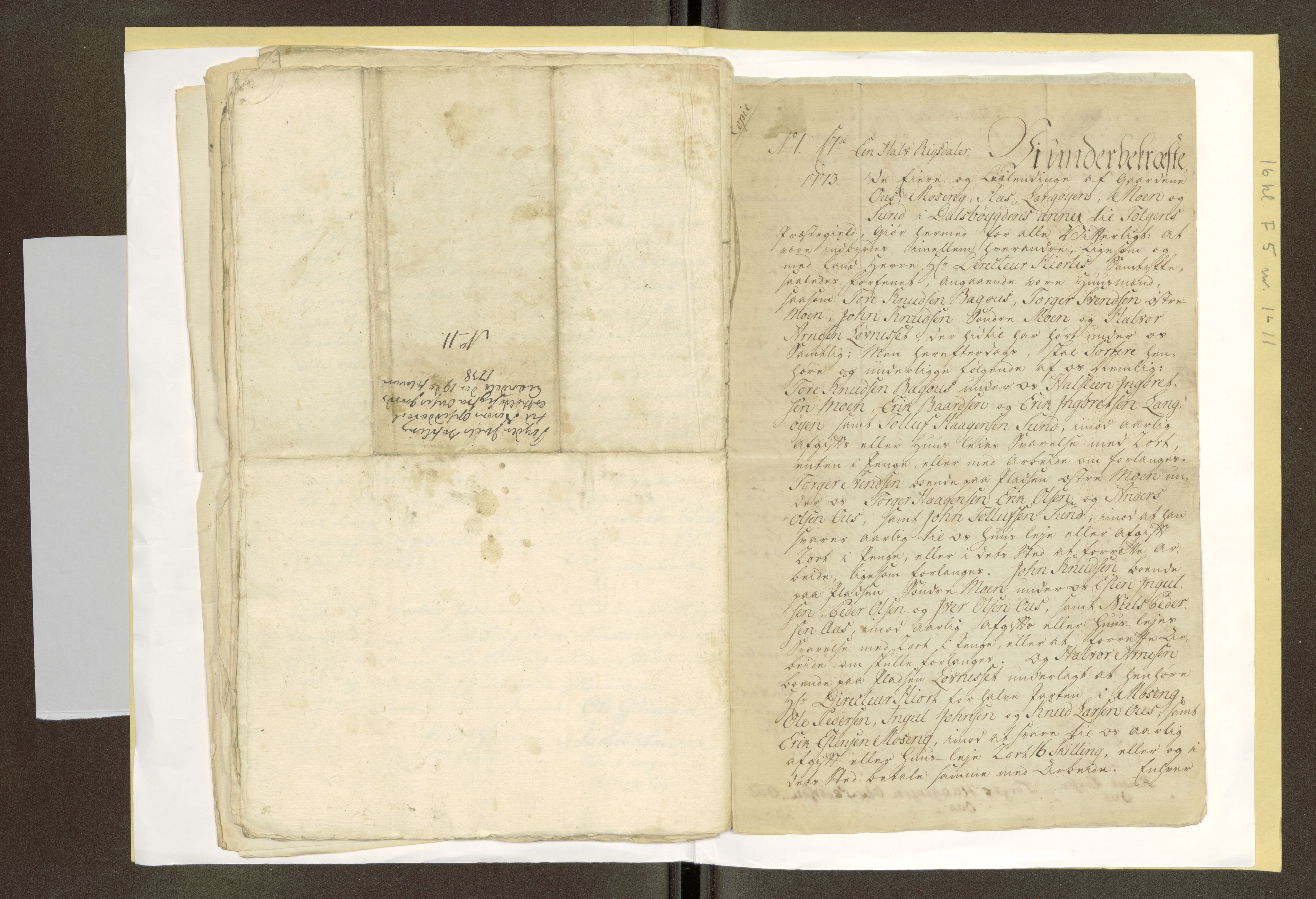 Røros kobberverk, AV/SAT-PA-0211/1/16/16F5/L0001: Strøgods i Tolga, 1662-1816, p. 56