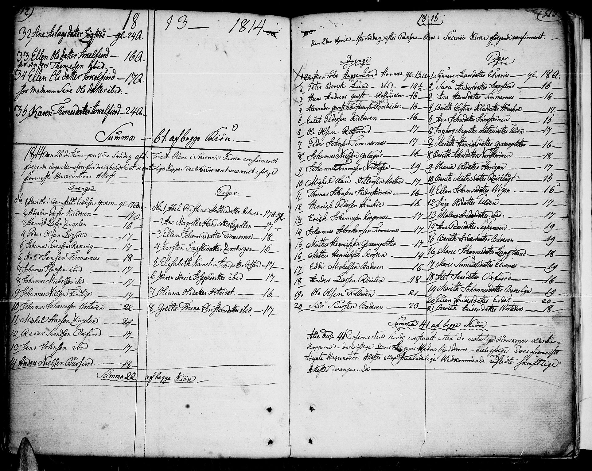 Skjervøy sokneprestkontor, SATØ/S-1300/H/Ha/Haa/L0002kirke: Parish register (official) no. 2, 1781-1817, p. 512-513
