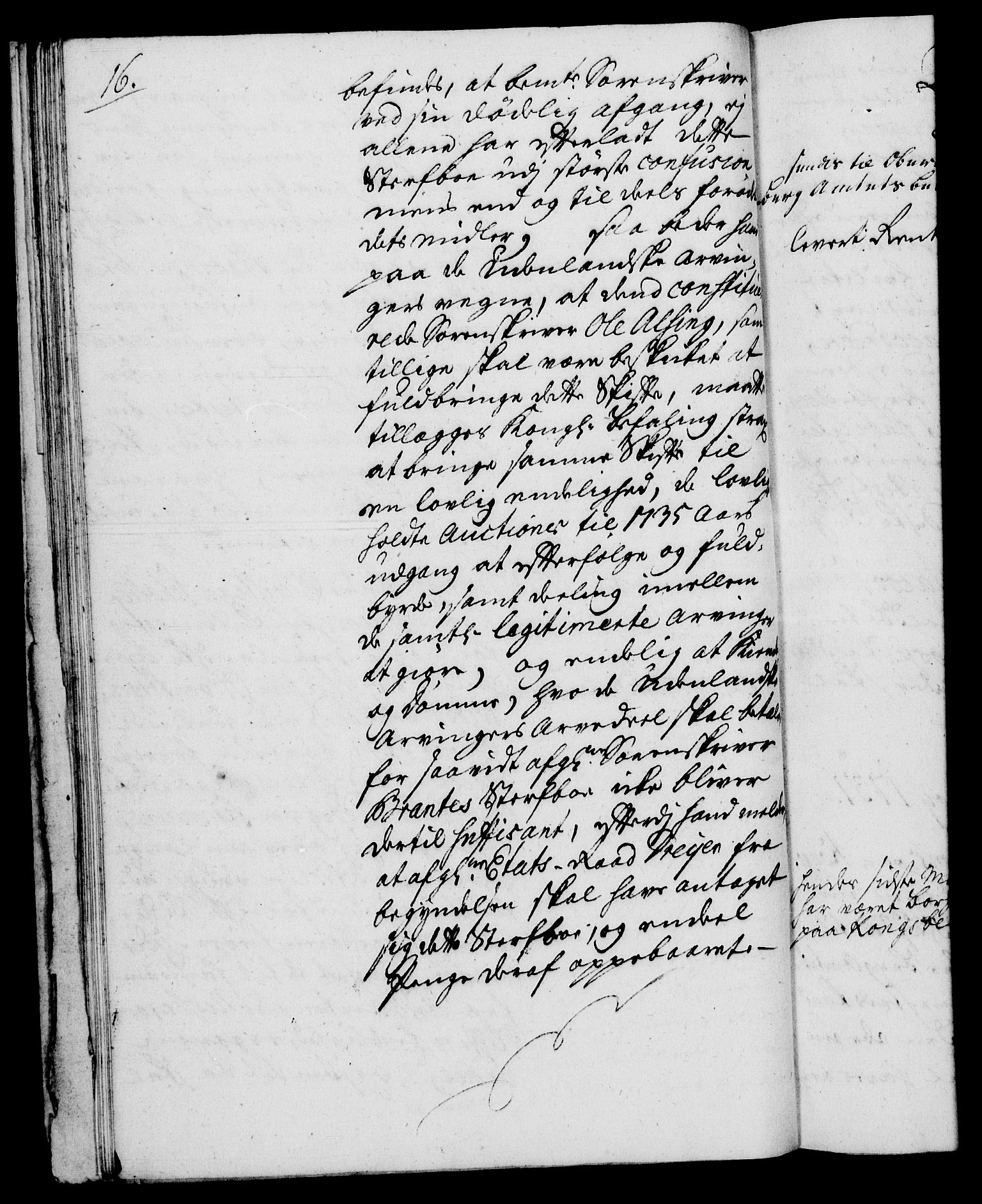 Rentekammeret, Kammerkanselliet, RA/EA-3111/G/Gh/Gha/L0020: Norsk ekstraktmemorialprotokoll (merket RK 53.65), 1738-1739, p. 16