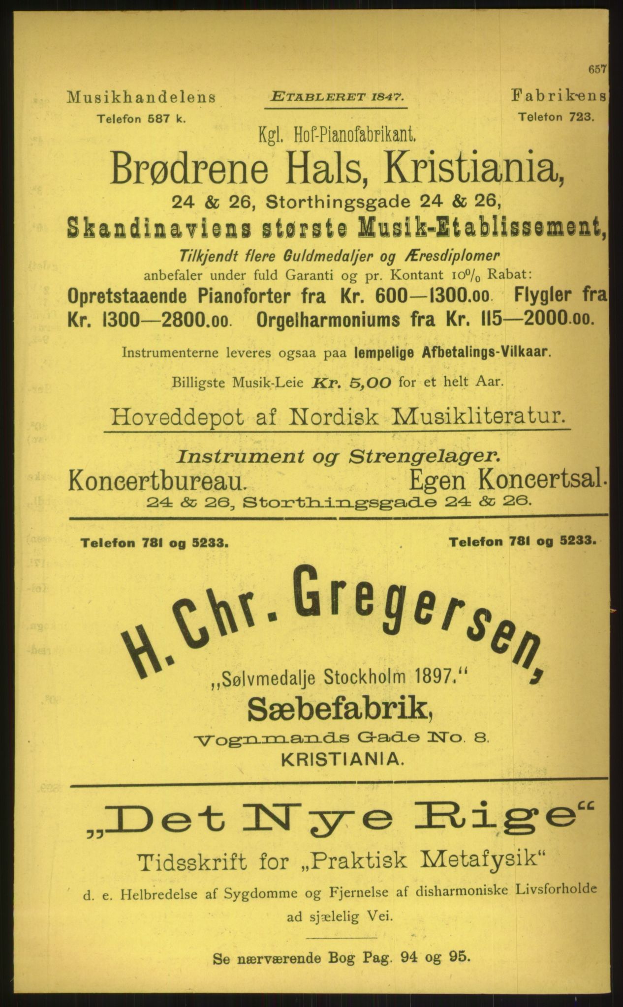 Kristiania/Oslo adressebok, PUBL/-, 1899, p. 657