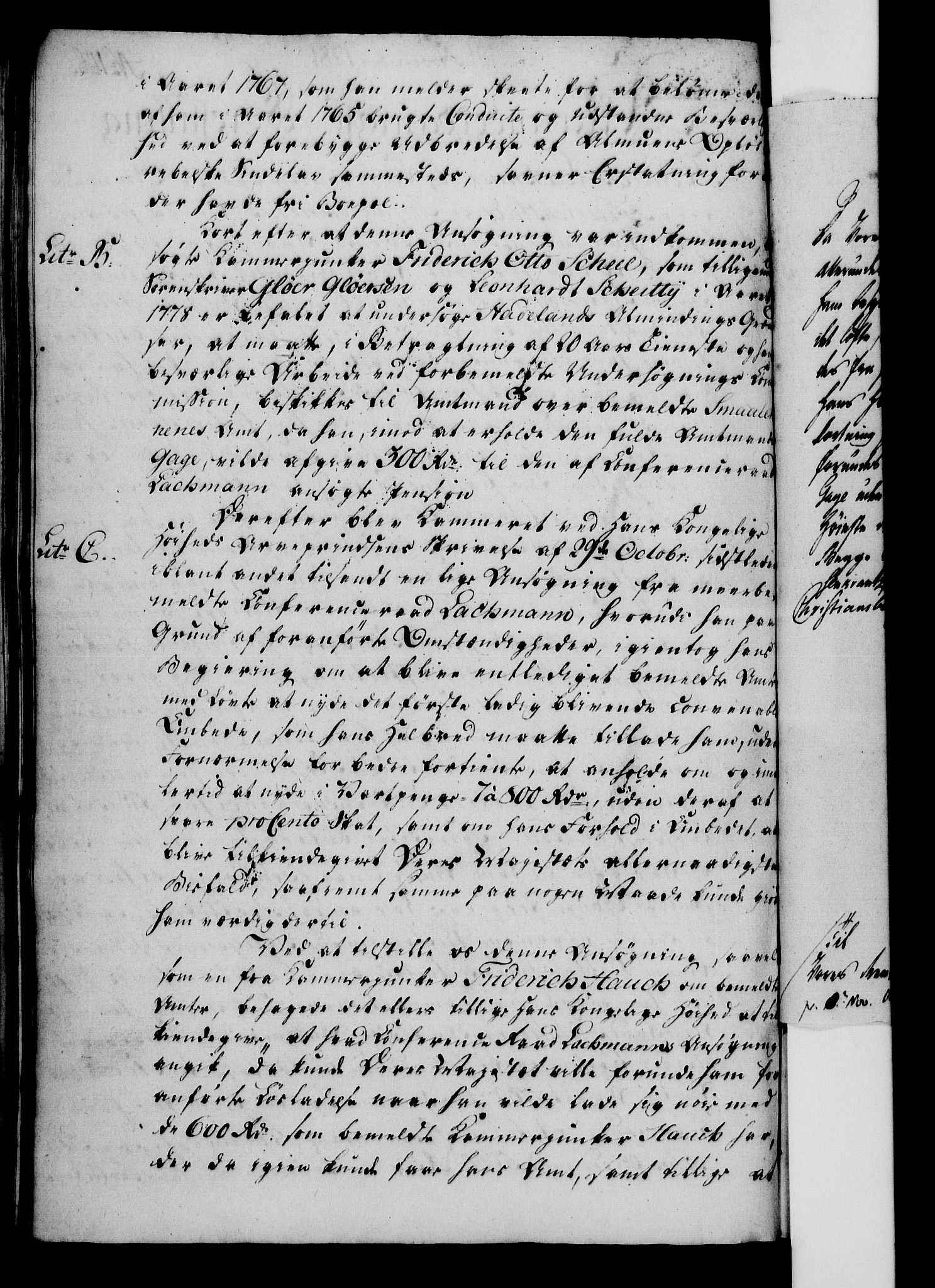 Rentekammeret, Kammerkanselliet, RA/EA-3111/G/Gf/Gfa/L0063: Norsk relasjons- og resolusjonsprotokoll (merket RK 52.63), 1781, p. 1116