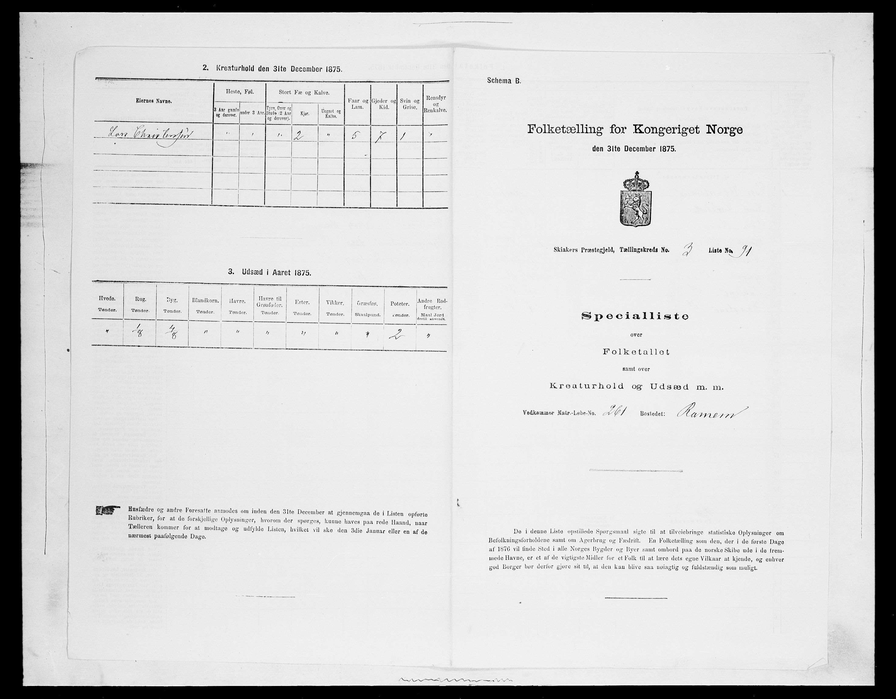SAH, 1875 census for 0513P Skjåk, 1875, p. 481