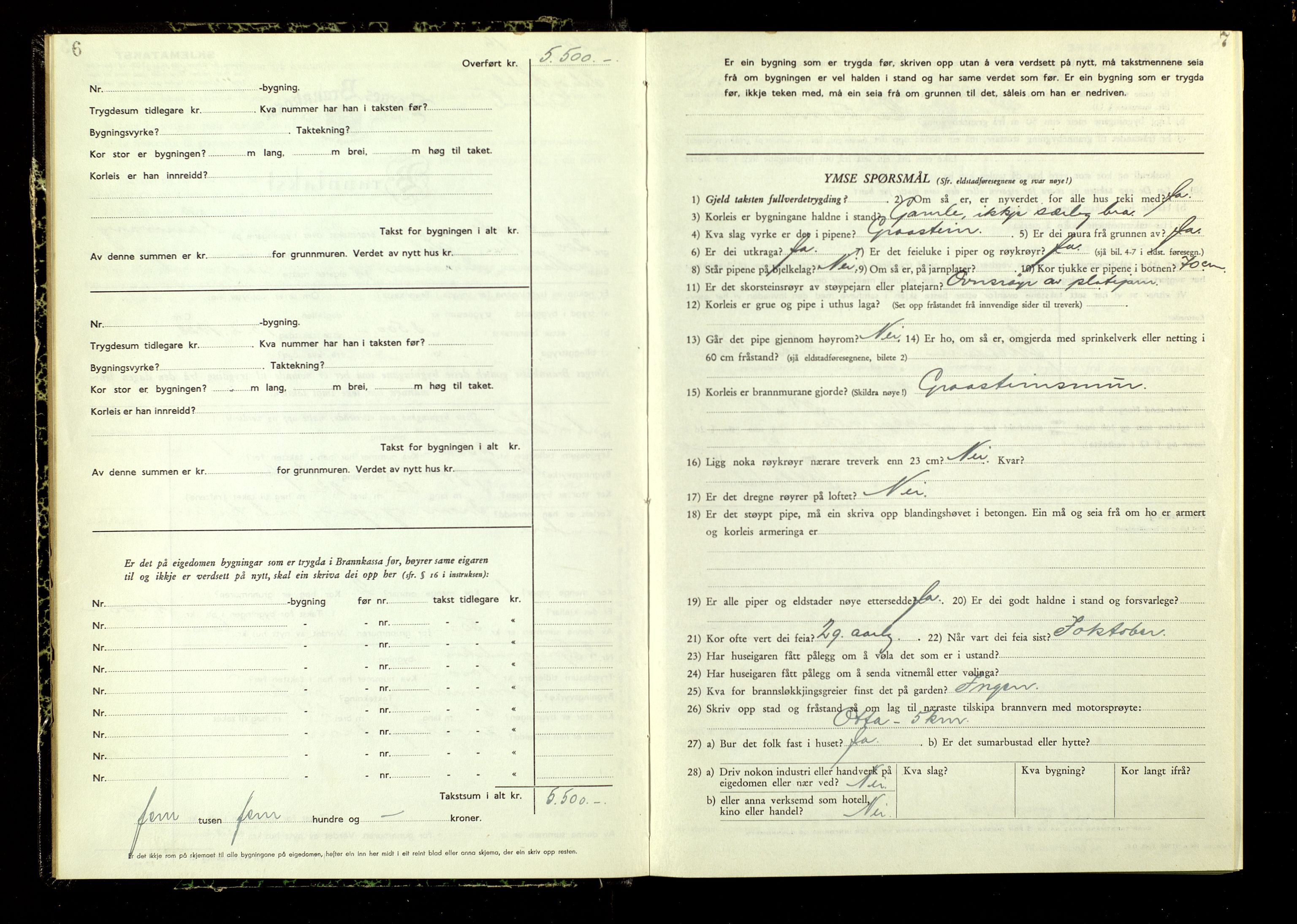 Norges Brannkasse, Sel og Heidal, SAH/NBRANH-034/F/L0015: Branntakstprotokoll, 1948-1951