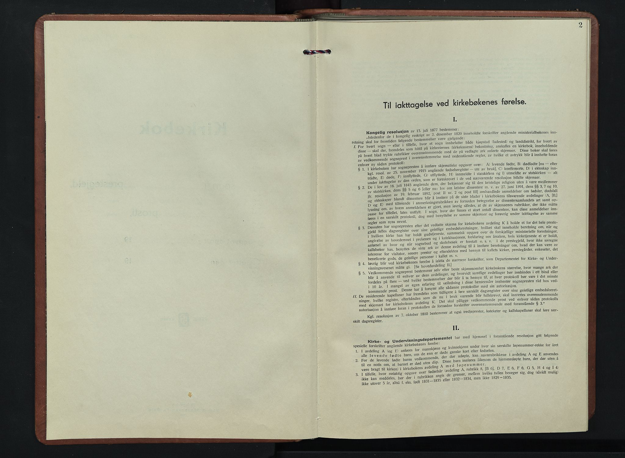 Kolbu prestekontor, SAH/PREST-110/H/Ha/Hab/L0004: Parish register (copy) no. 4, 1942-1953, p. 2