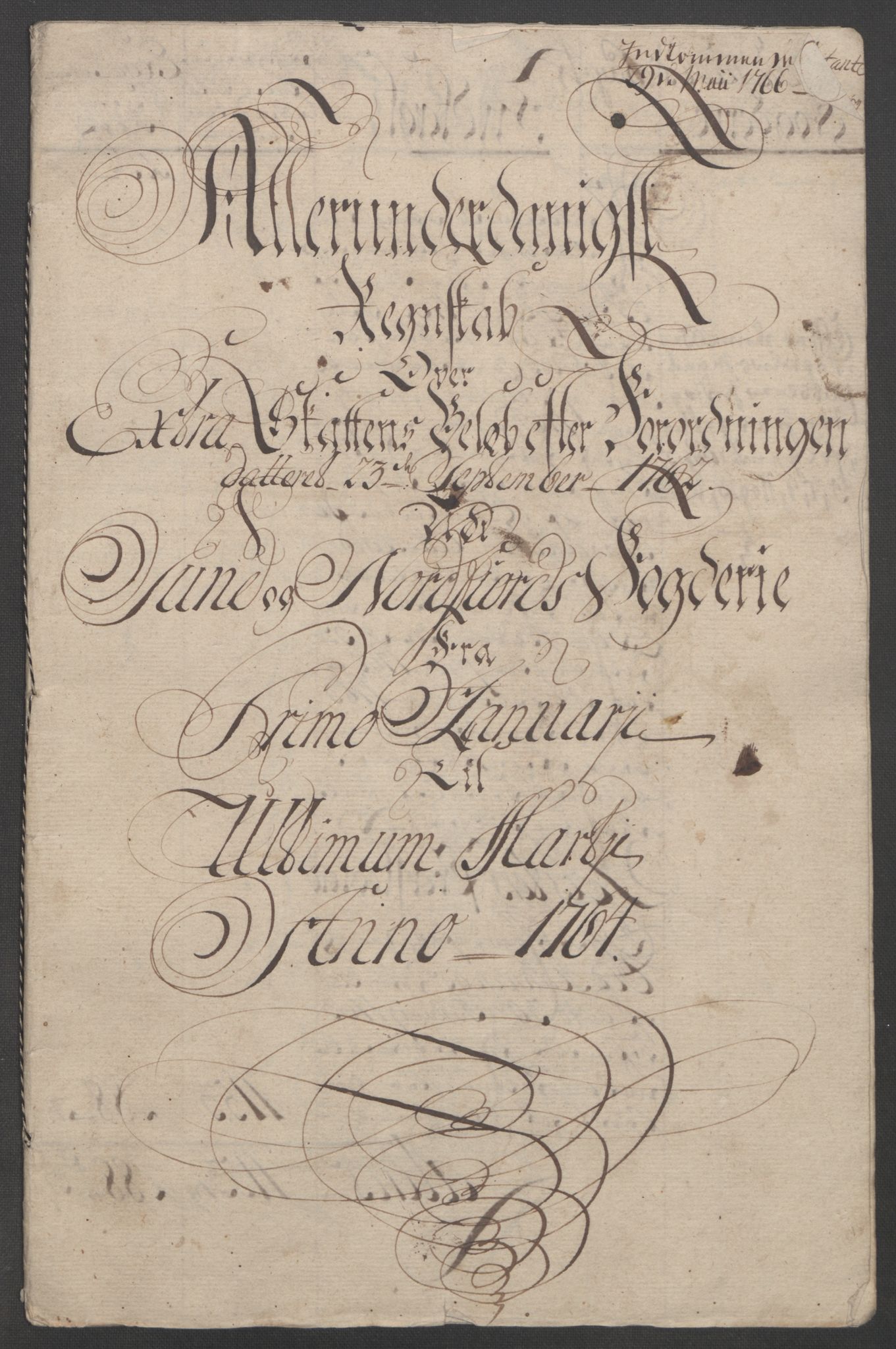 Rentekammeret inntil 1814, Reviderte regnskaper, Fogderegnskap, RA/EA-4092/R53/L3550: Ekstraskatten Sunn- og Nordfjord, 1762-1771, p. 68