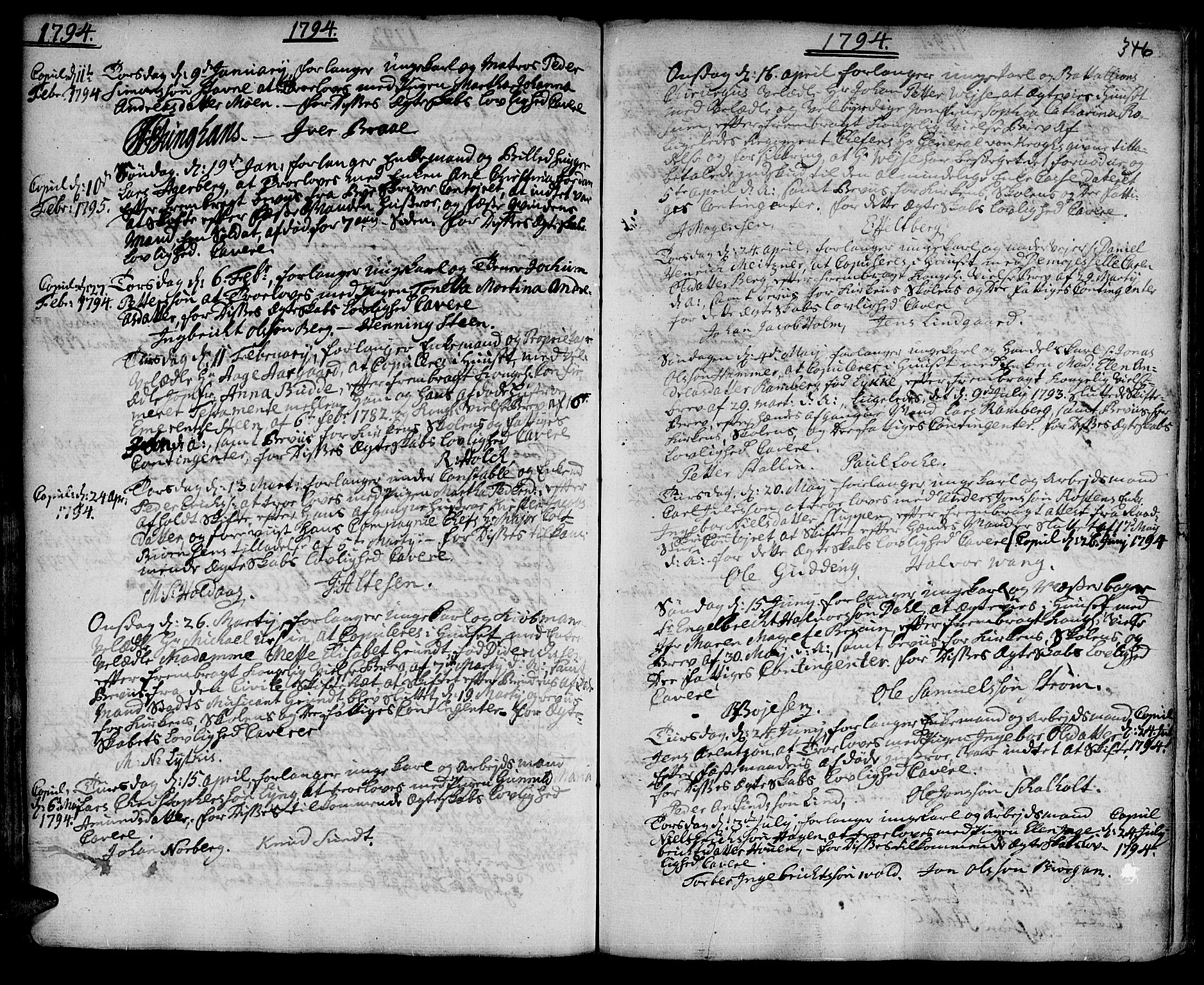 Ministerialprotokoller, klokkerbøker og fødselsregistre - Sør-Trøndelag, SAT/A-1456/601/L0038: Parish register (official) no. 601A06, 1766-1877, p. 346