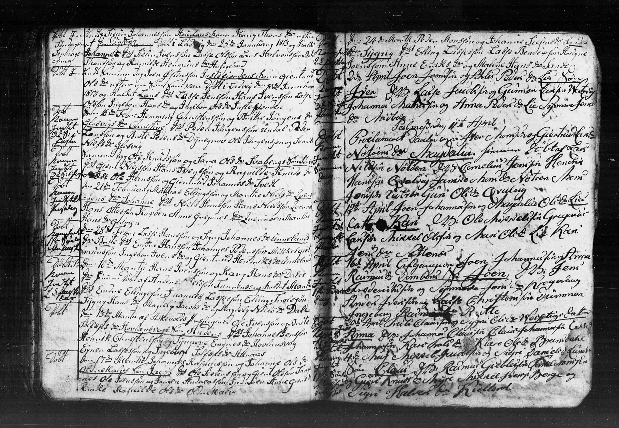 Gulen sokneprestembete, AV/SAB-A-80201/H/Hab: Parish register (copy) no. A 2, 1791-1814