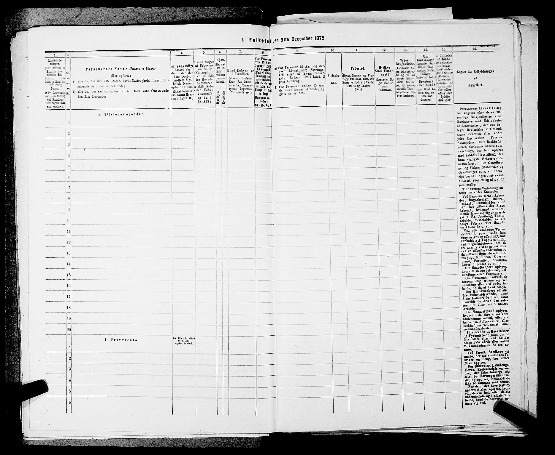 SAKO, 1875 census for 0821P Bø, 1875, p. 591